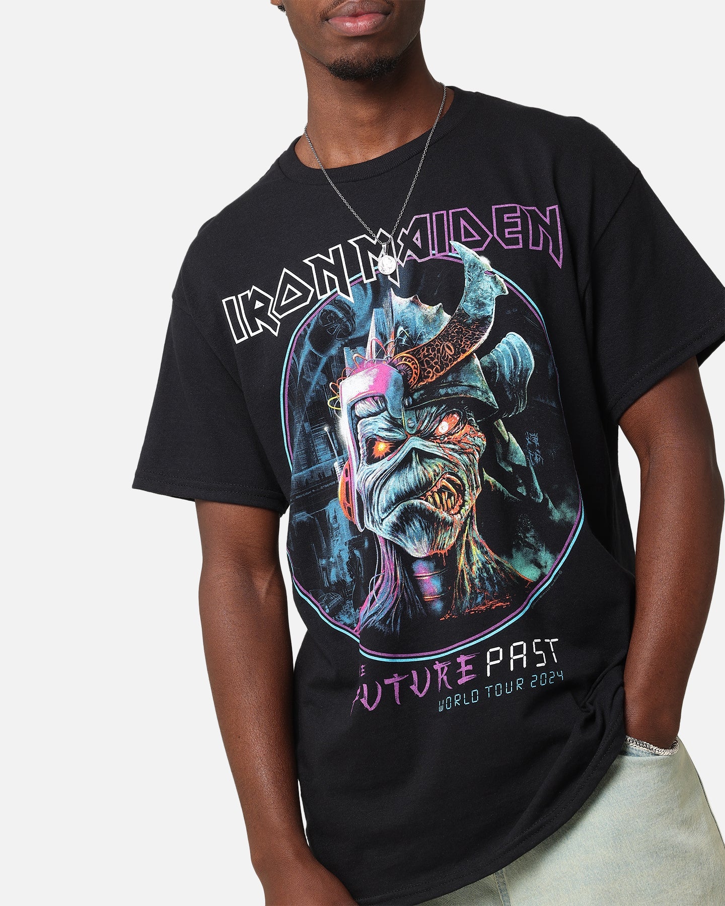 Iron Maiden Future Past Tour T-Shirt Black