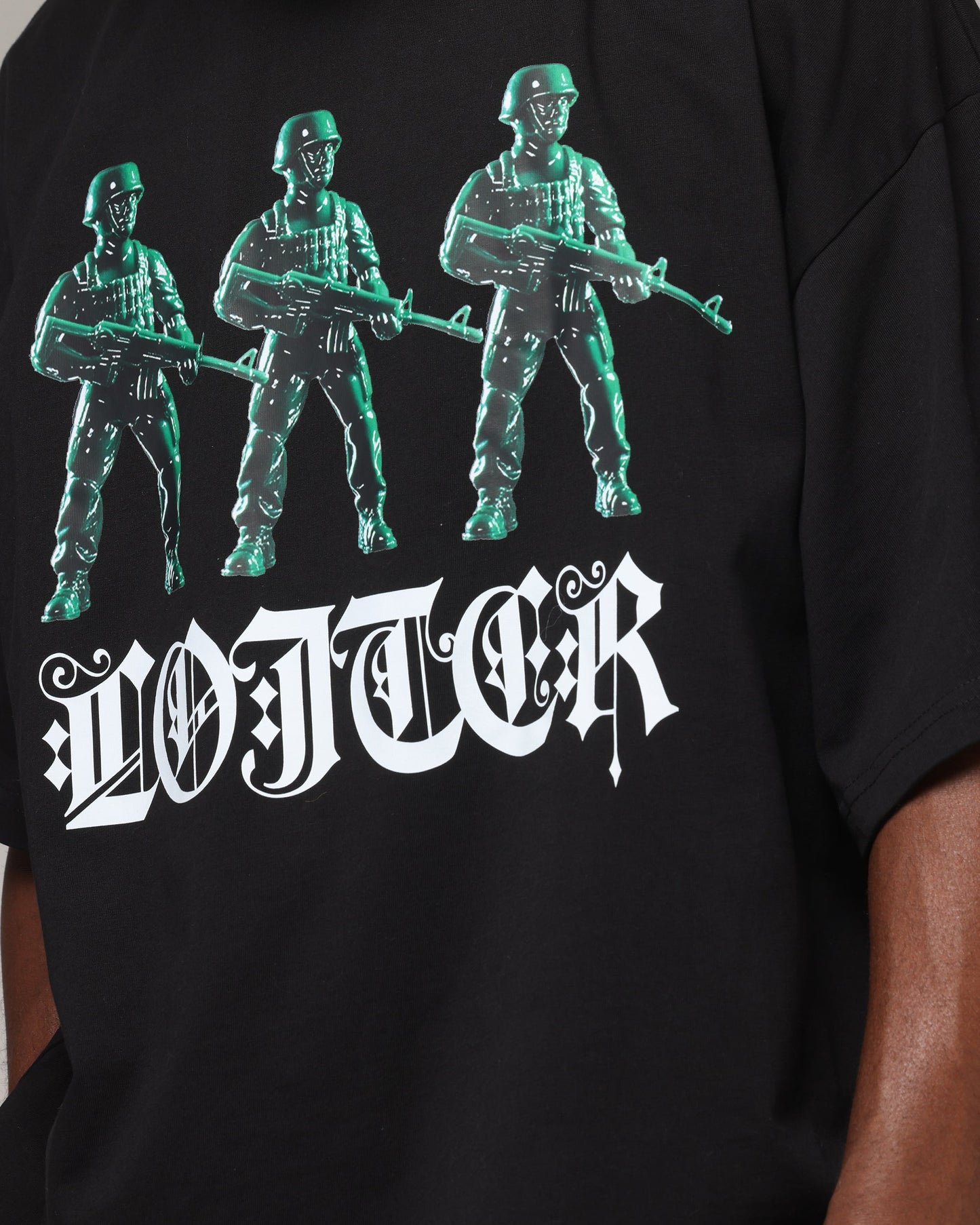 Loiter Toy Soldier Premium T-Shirt Black