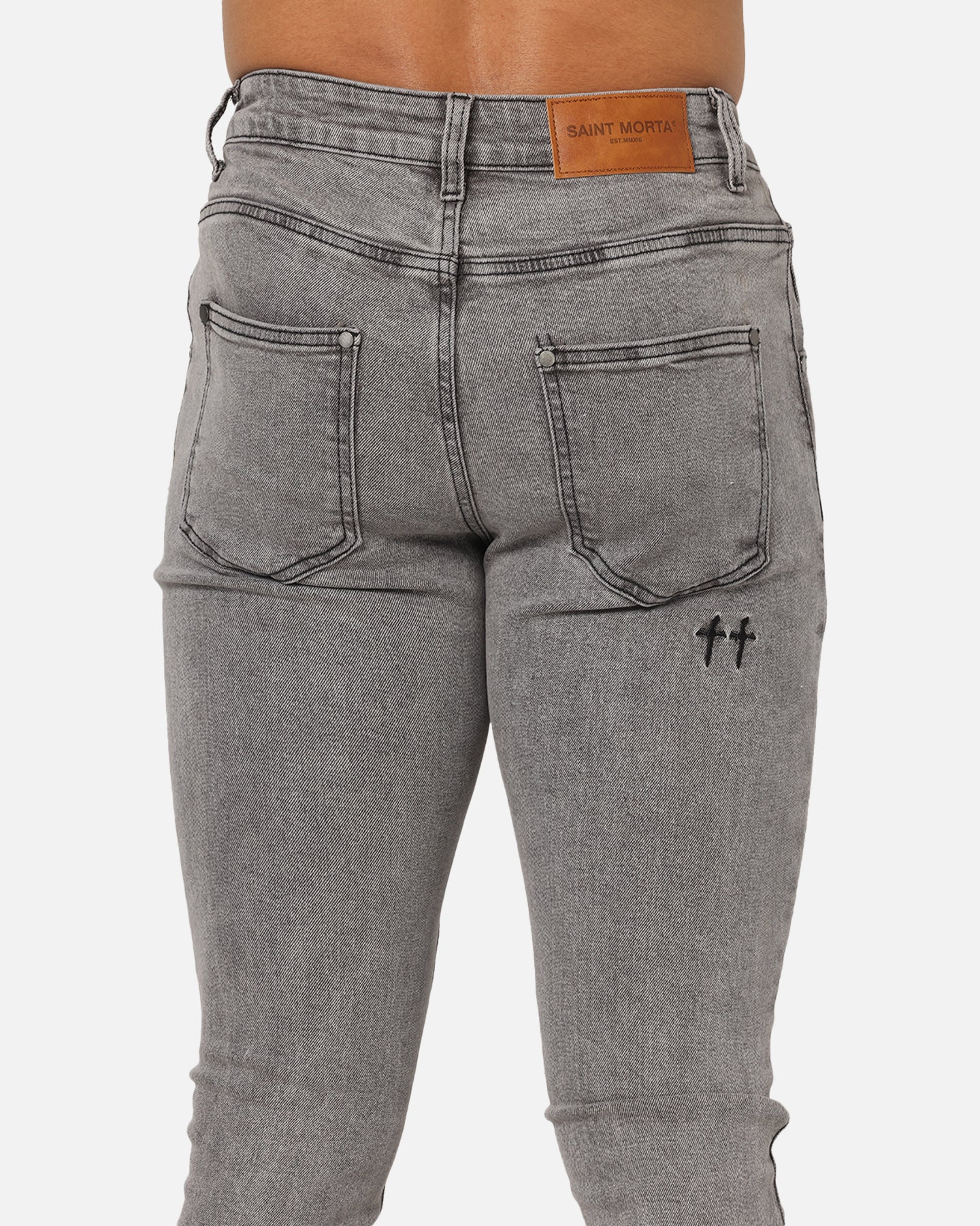 Saint Morta Dynasty Jeans Sulphur Grey