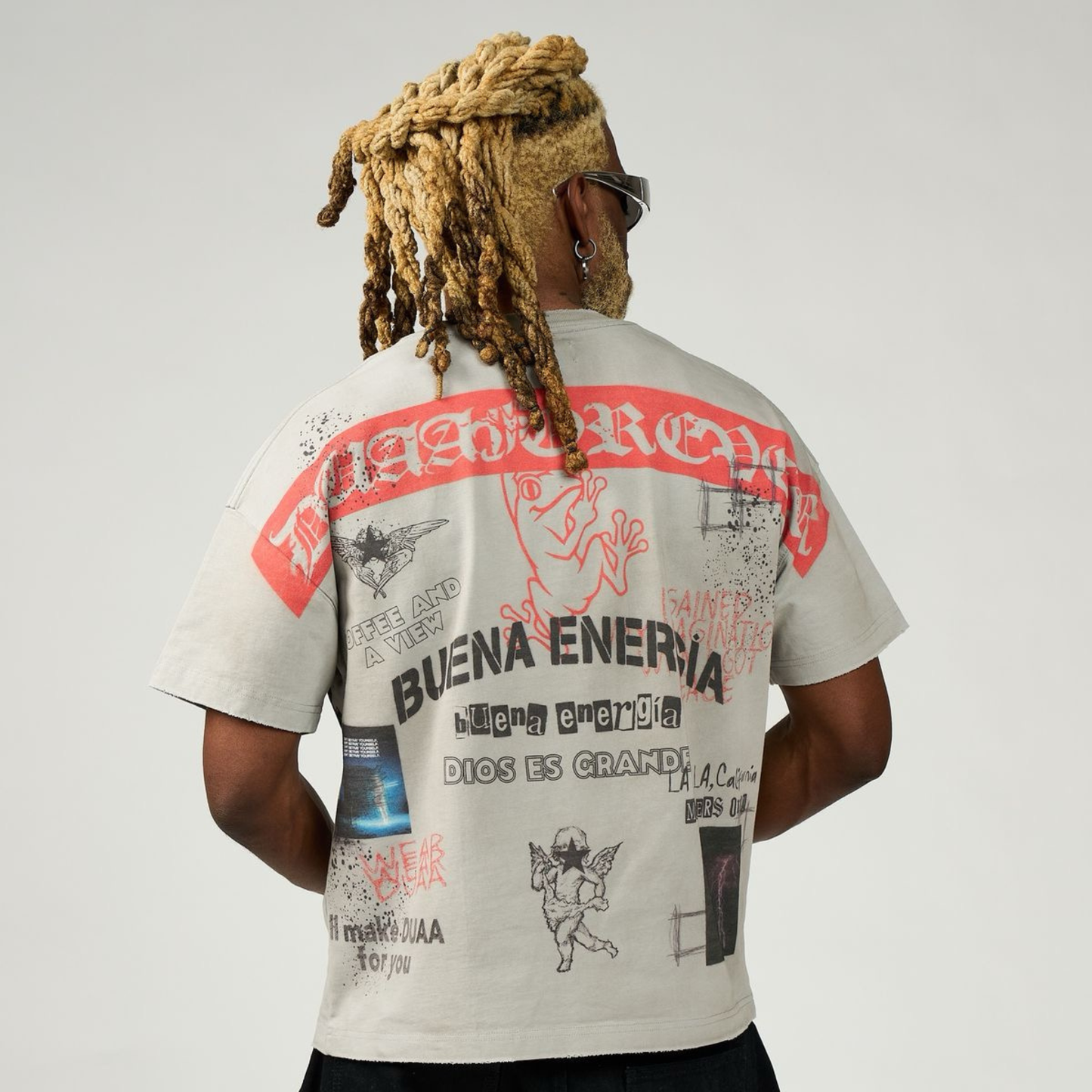 DUAA "Mind Control" SS Tee (Silver)
