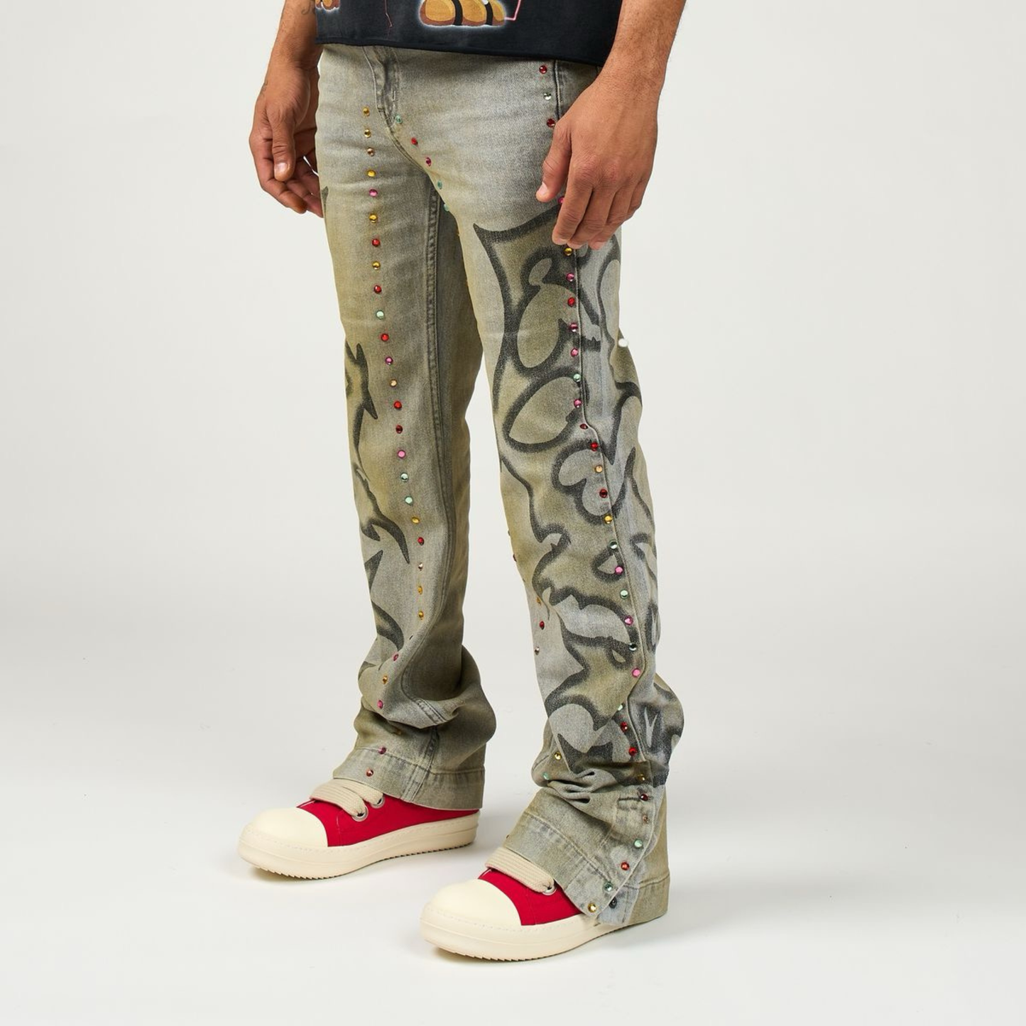 DUAA "Stone" Grey Denim