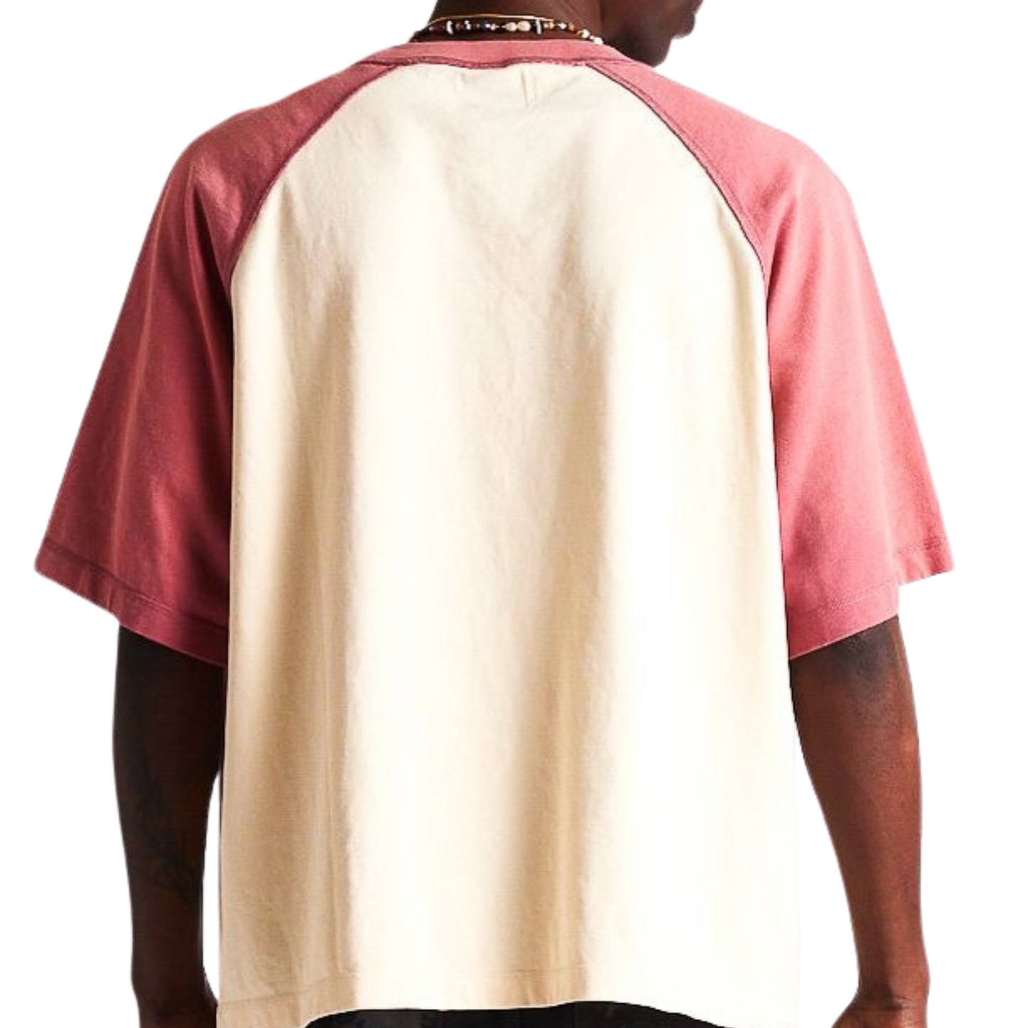 DSM "Mortons Gap Raglan" Tee- Red/Antique White