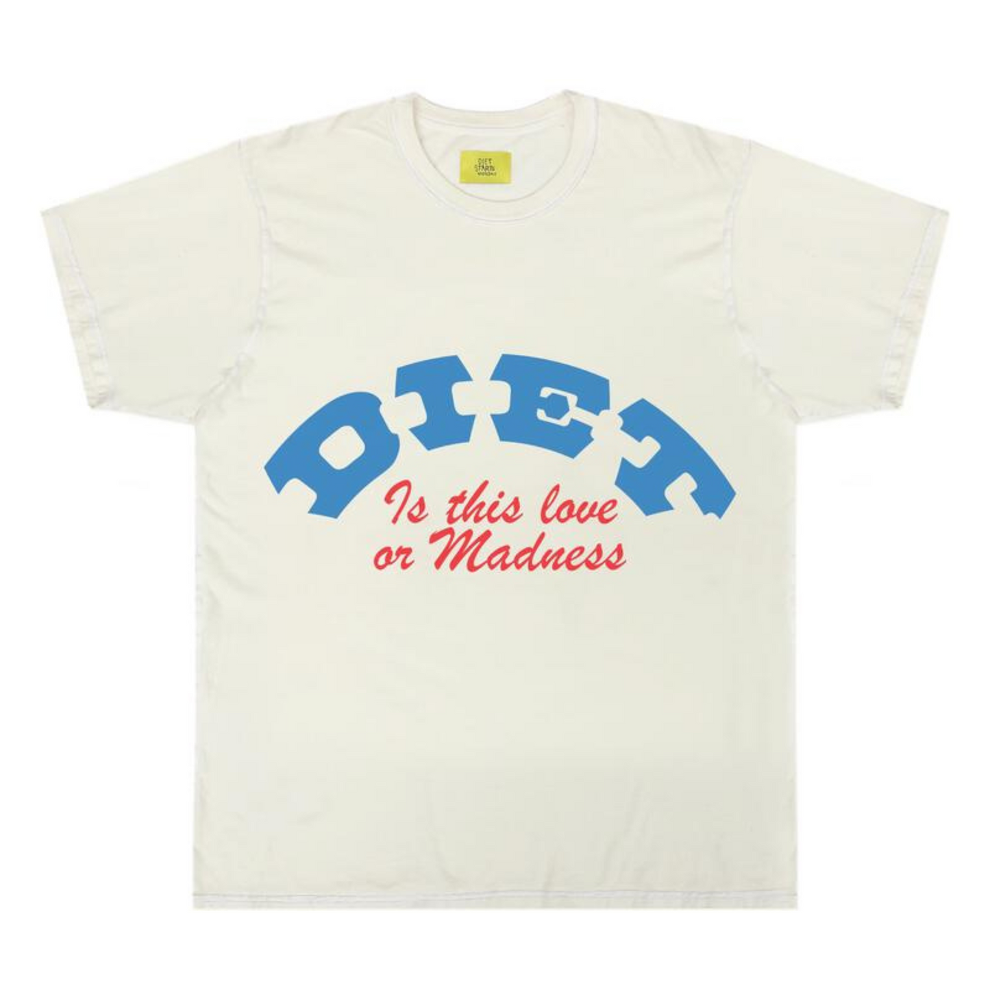 Diet Starts Monday Madness Tee (Antique White)