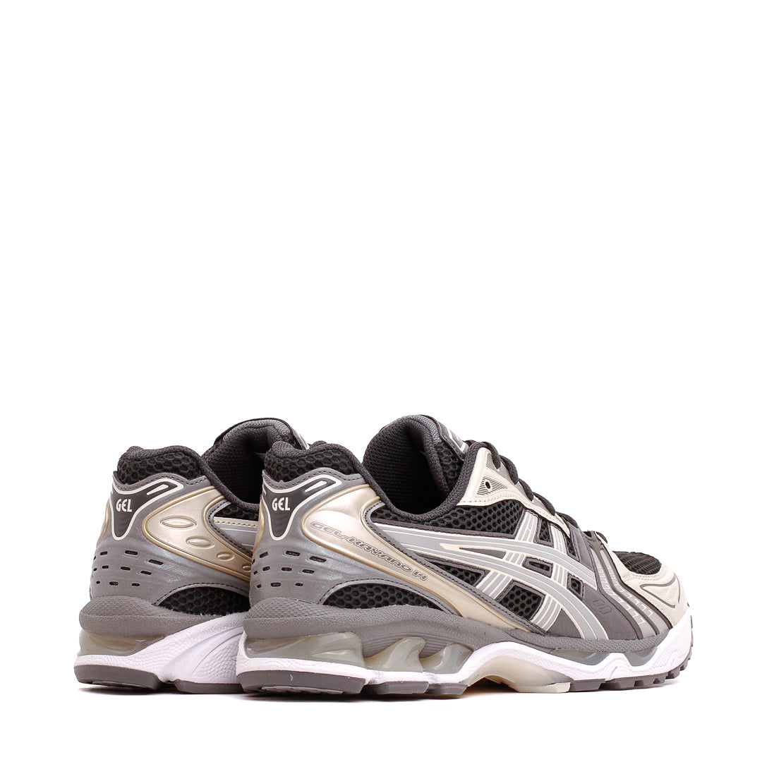 Asics Unisex Gel-Kayano 14 Obsidian Grey Cement Grey 1203A537-024