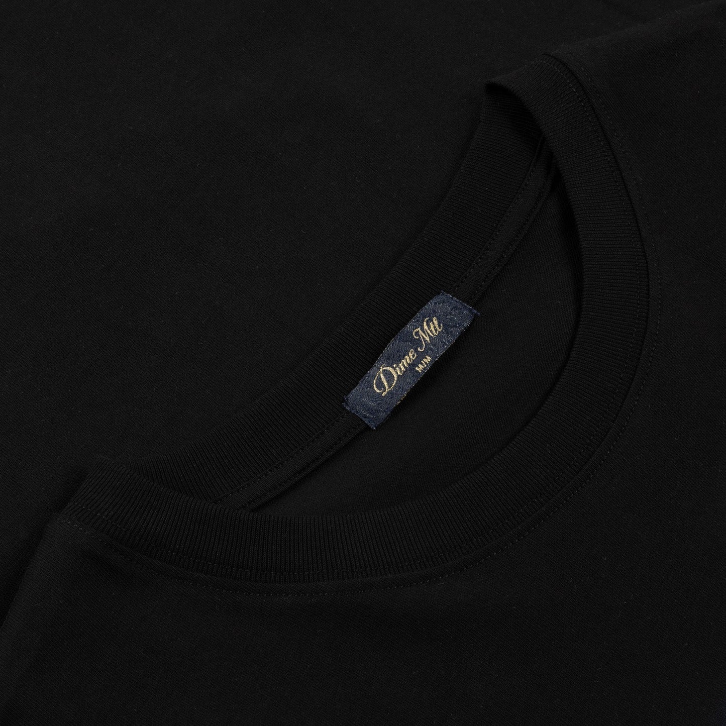 Dime Classic Cross Stitch T-Shirt Black
