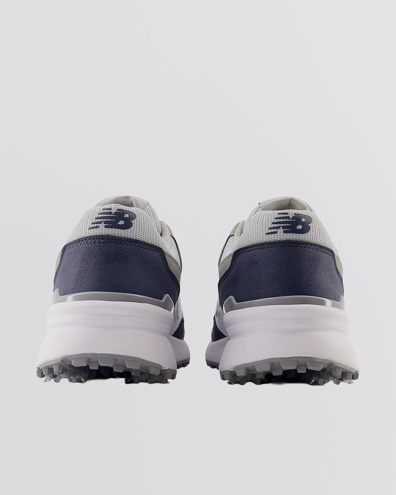 997 Spiked Golf Shoes Navy/White