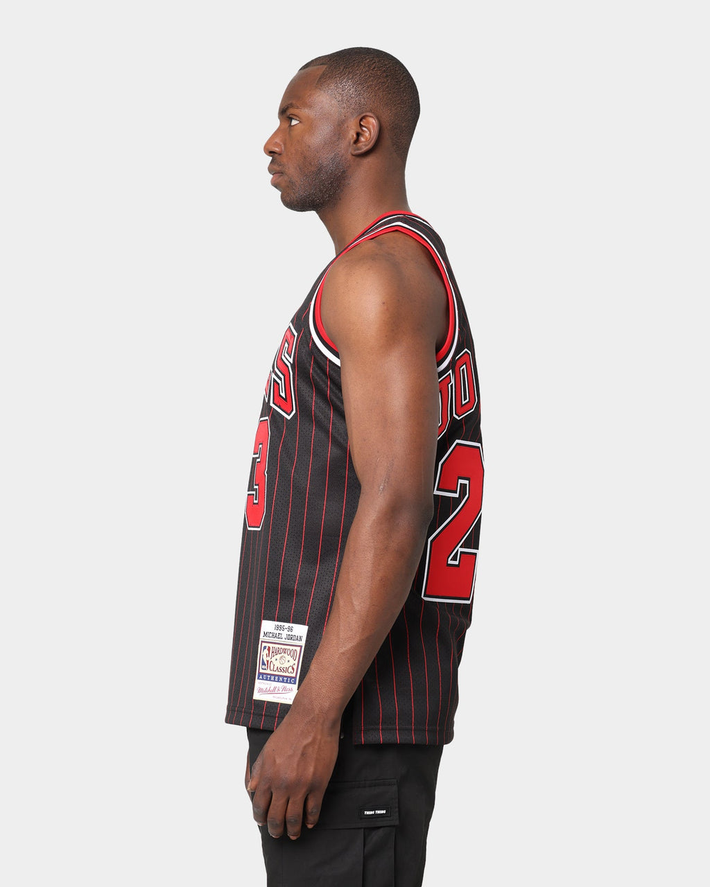 Mitchell & Ness Chicago Bulls Michael Jordan '95-'96 #23 Authentic Jersey Black