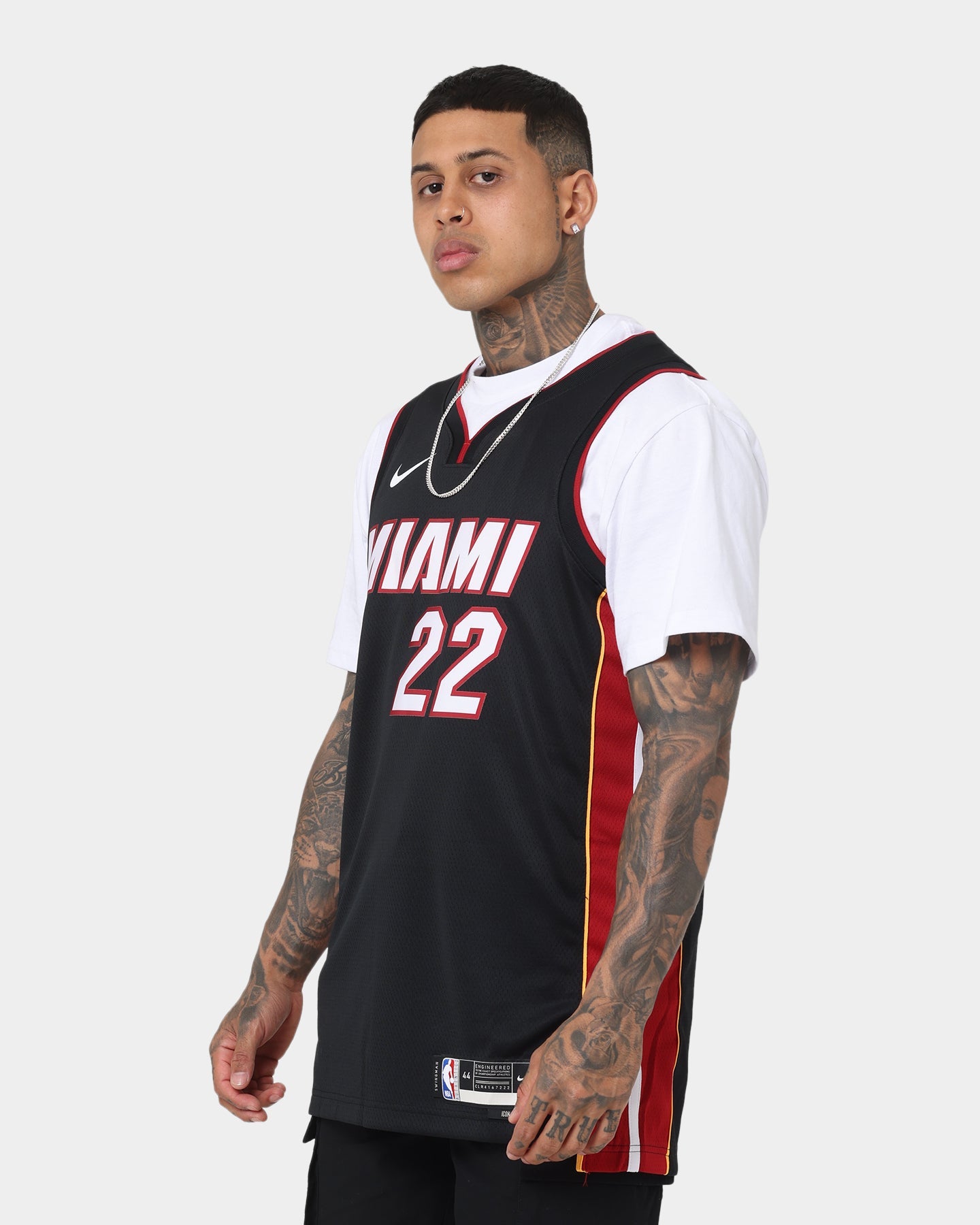 Nike Jimmy Butler Miami Heat #2 Icon Edition 2022/23 Dri-FIT NBA Swingman Jersey Black