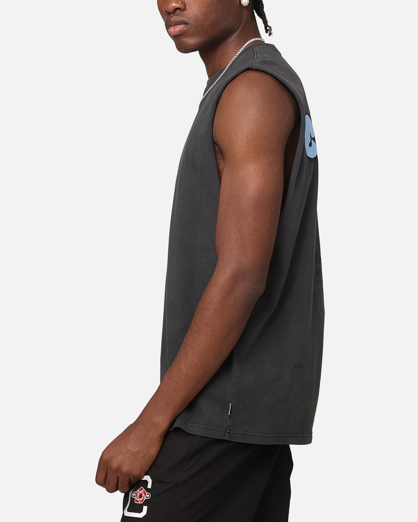 Carre Experience Muscle T-Shirt Black Wash