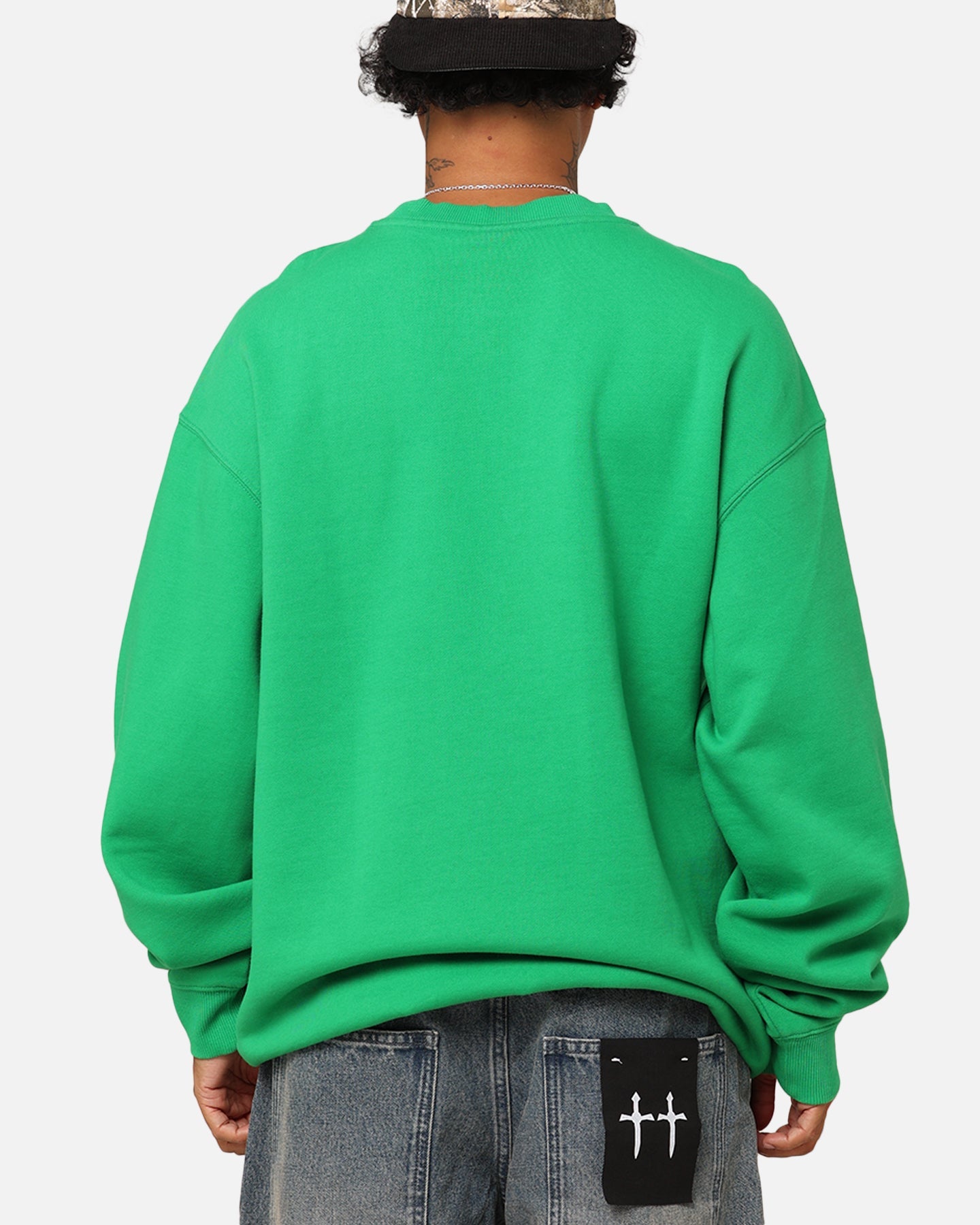 Mitchell & Ness South Sydney Rabbitohs 2014 Grand Final Crewneck Green
