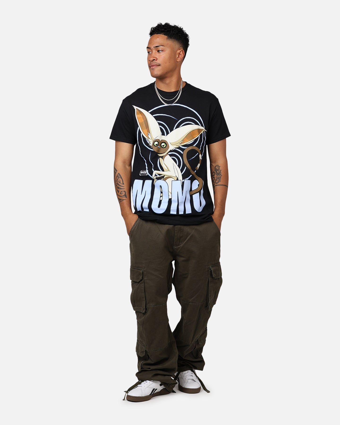 73Studio X Avatar: The Last Airbender Momo T-Shirt Black