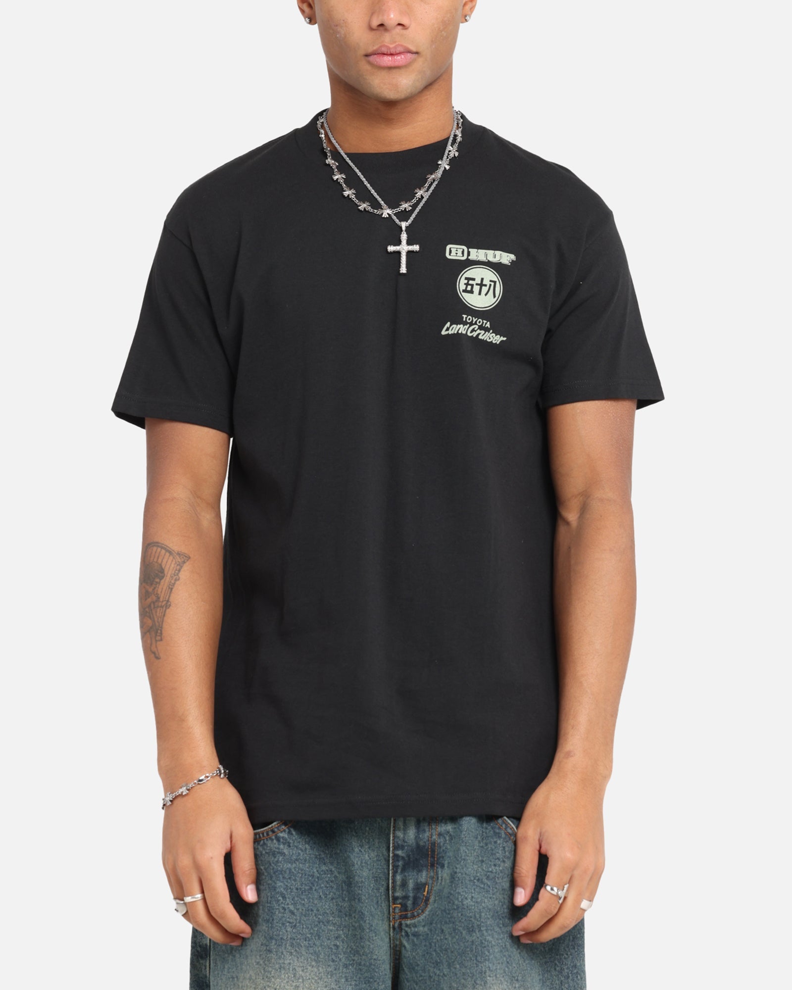 Huf X Toyota Timeline T-Shirt Black/White