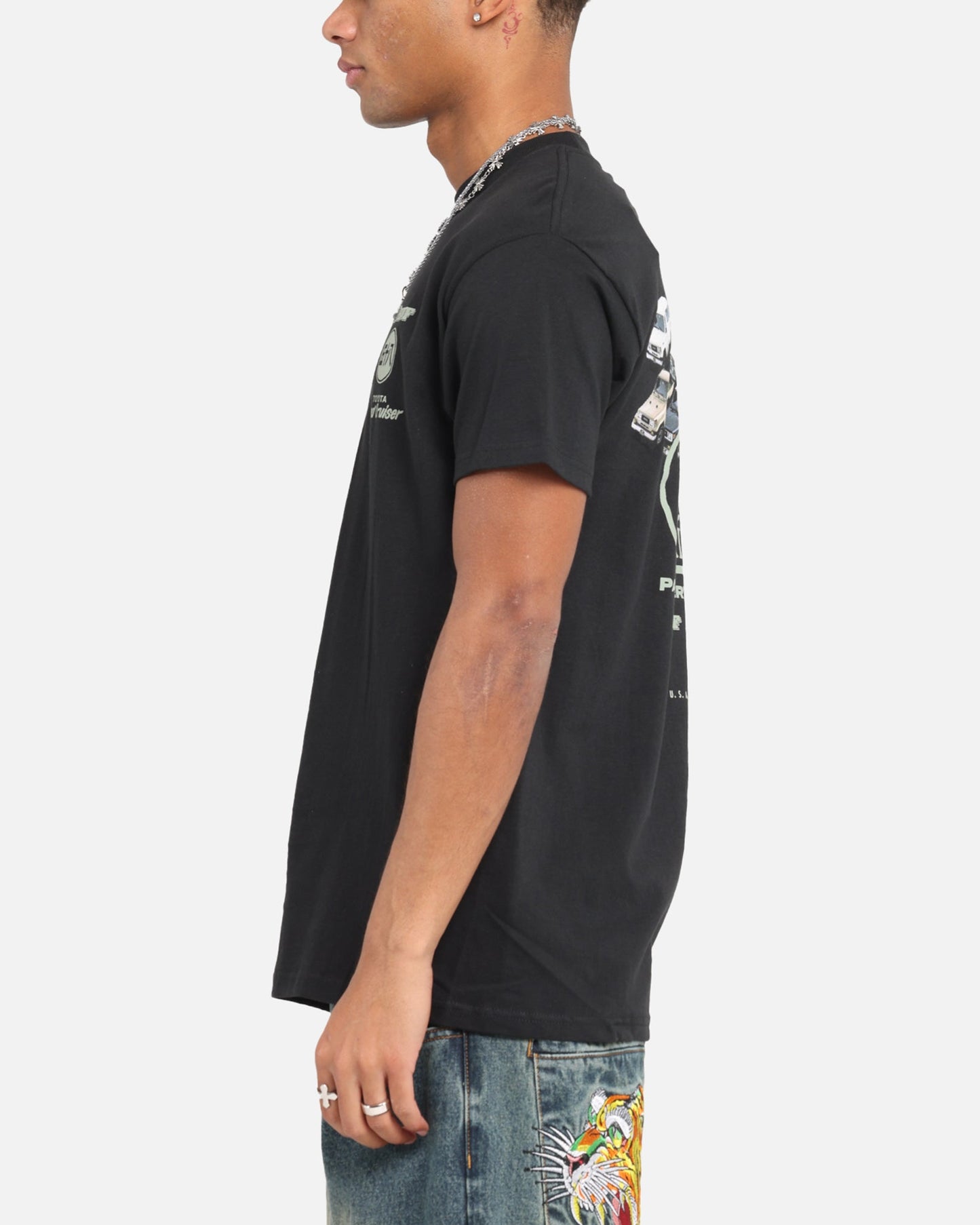Huf X Toyota Timeline T-Shirt Black/White