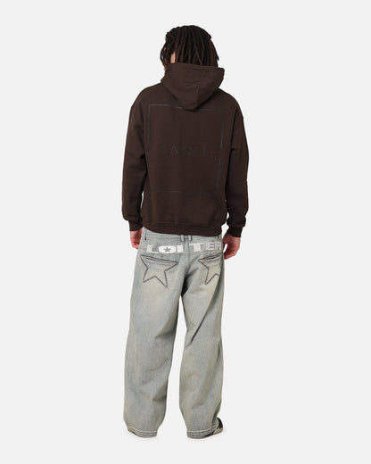 Saint Morta Division Hoodie Brown