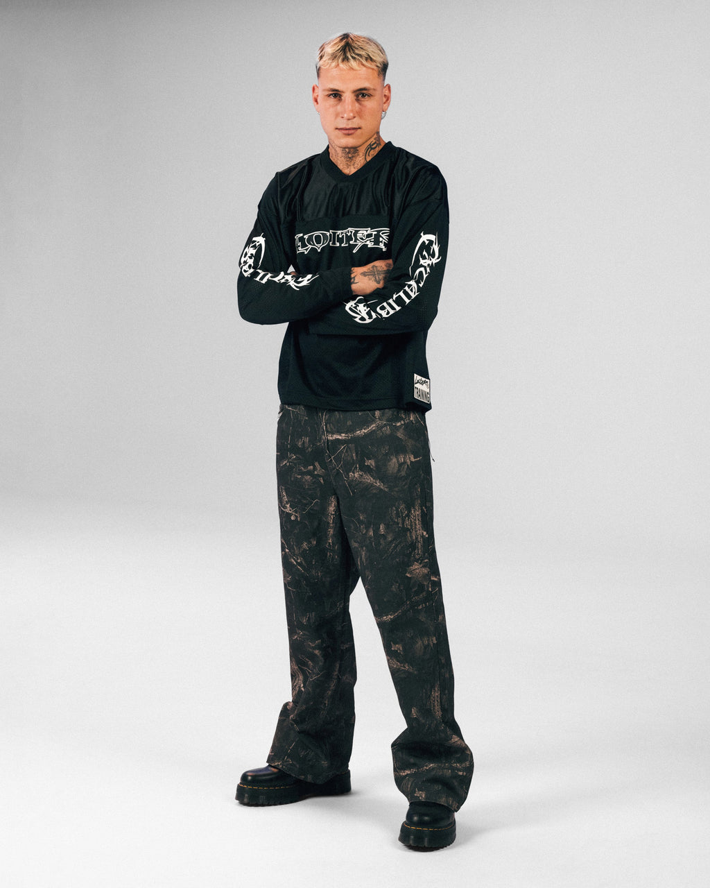 Loiter Long Sleeve Training Jersey Black