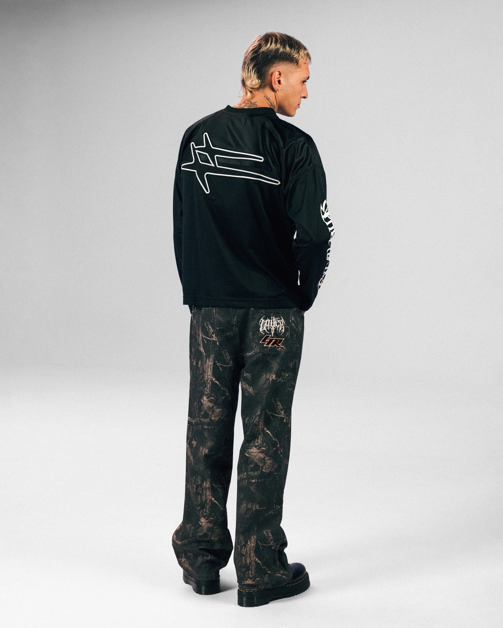 Loiter Long Sleeve Training Jersey Black