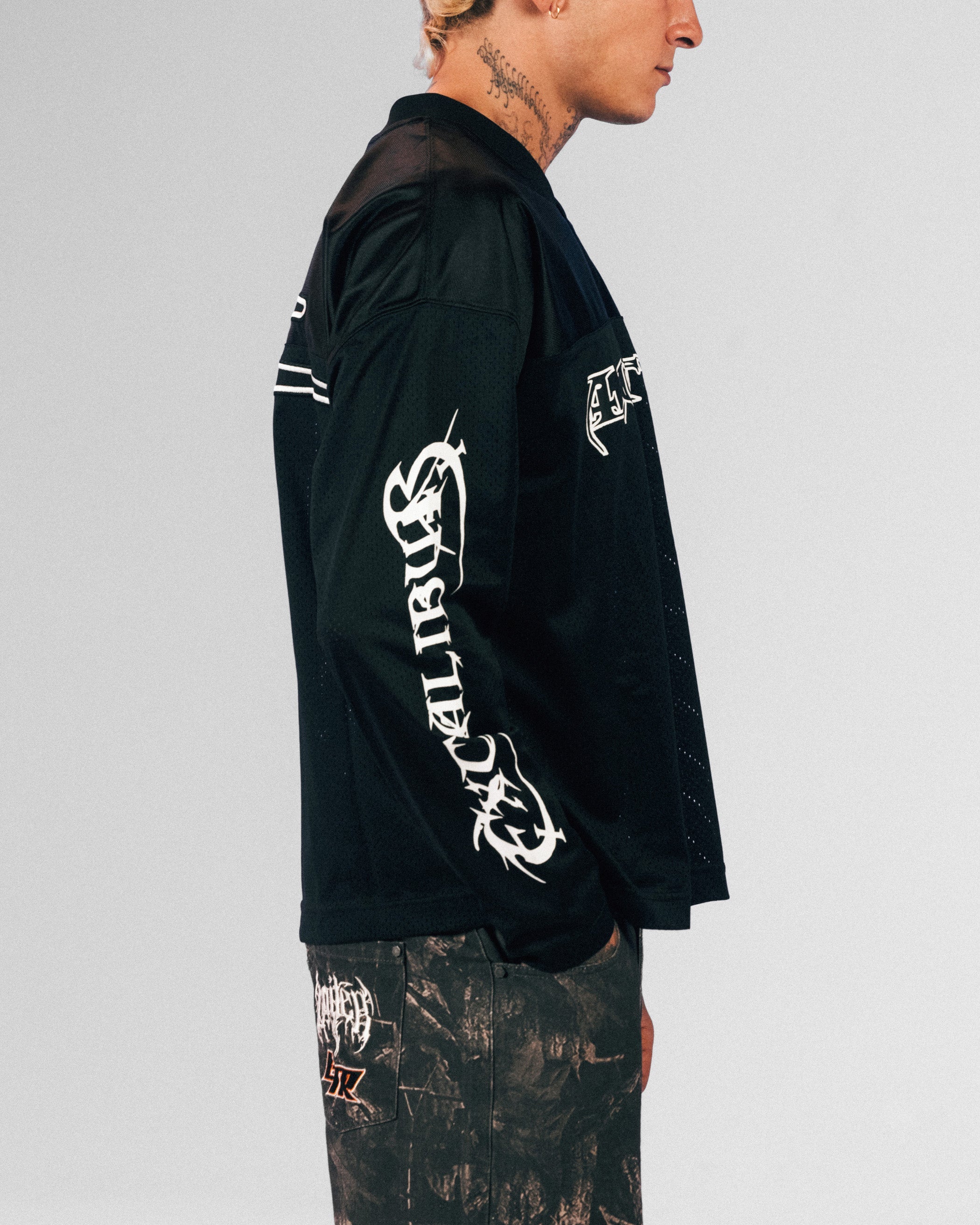 Loiter Long Sleeve Training Jersey Black