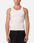 Saint Morta Rib Beater Singlet White