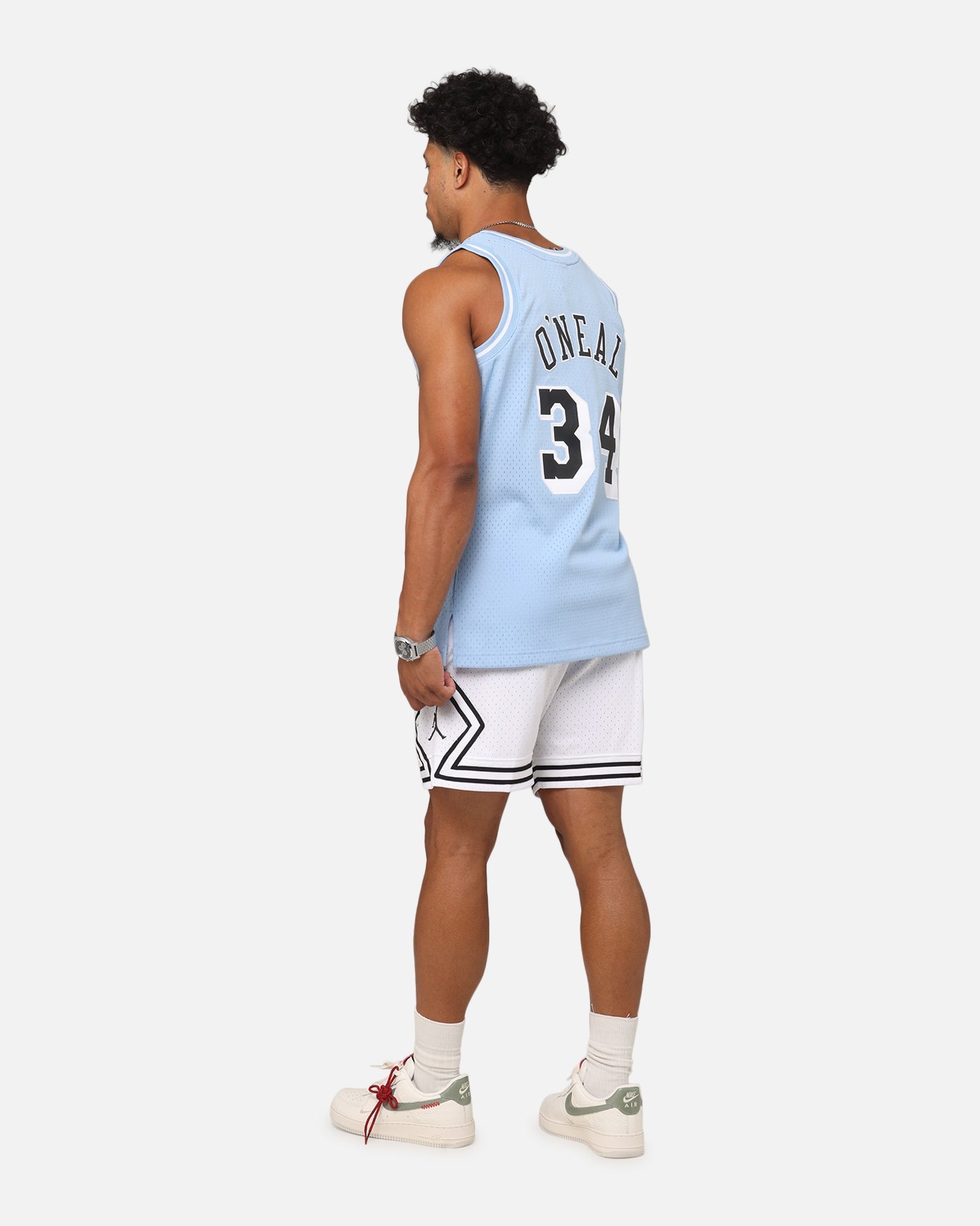 Mitchell & Ness Los Angeles Lakers Shaquille O'Neal 'Vapor Blue' Jersey Light Blue