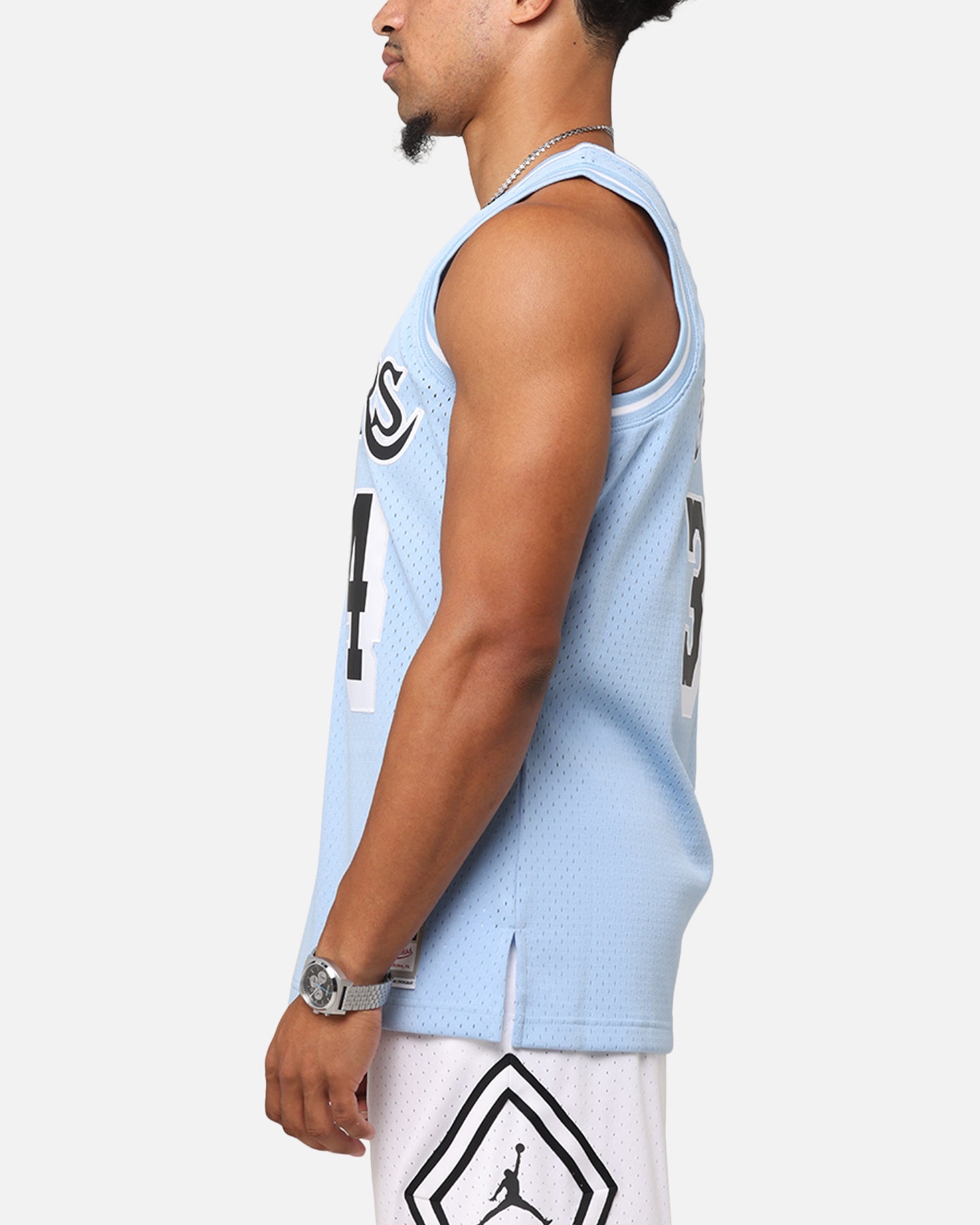 Mitchell & Ness Los Angeles Lakers Shaquille O'Neal 'Vapor Blue' Jersey Light Blue