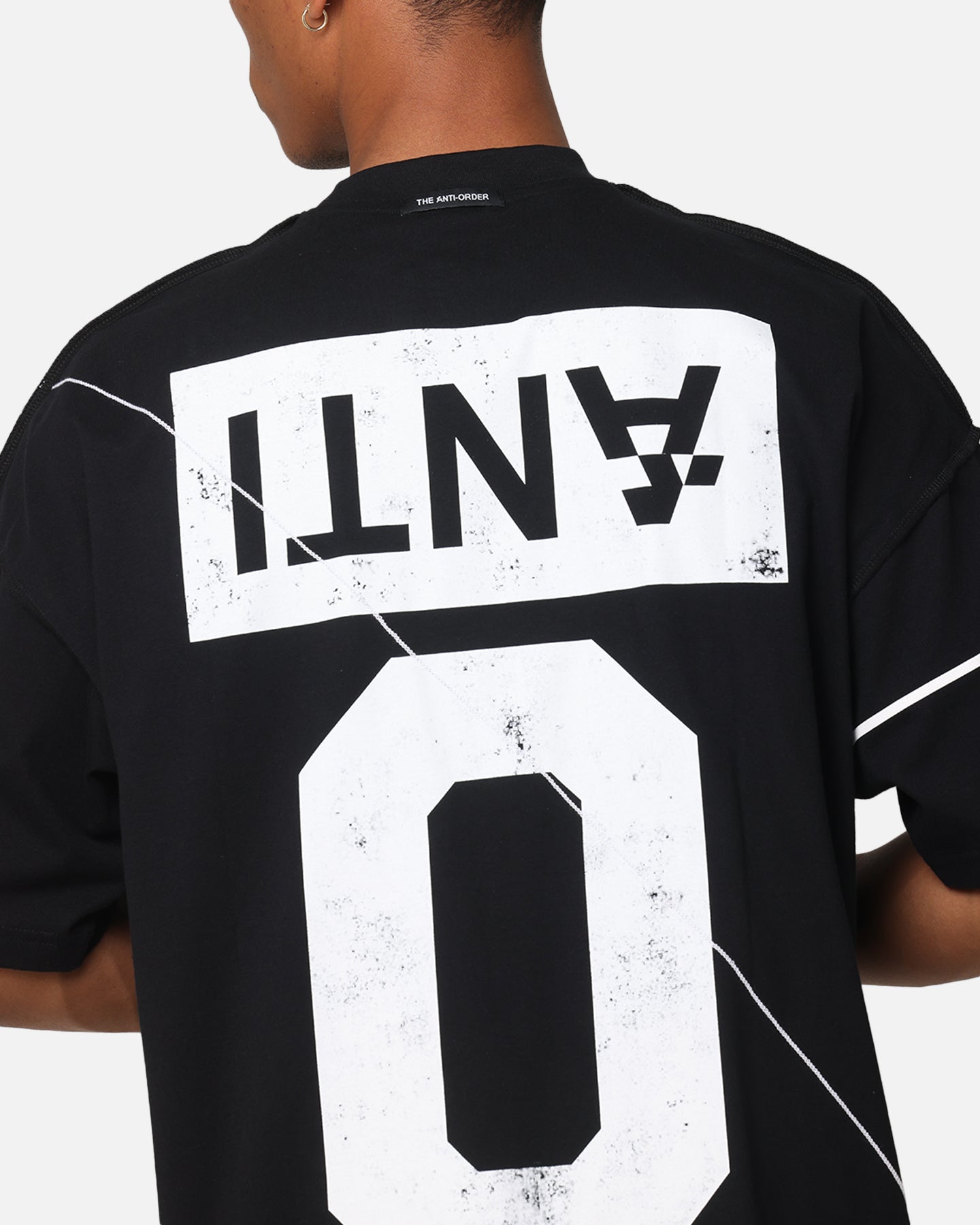 The Anti Order Azero Non Seam Oversized T-Shirt Black/White