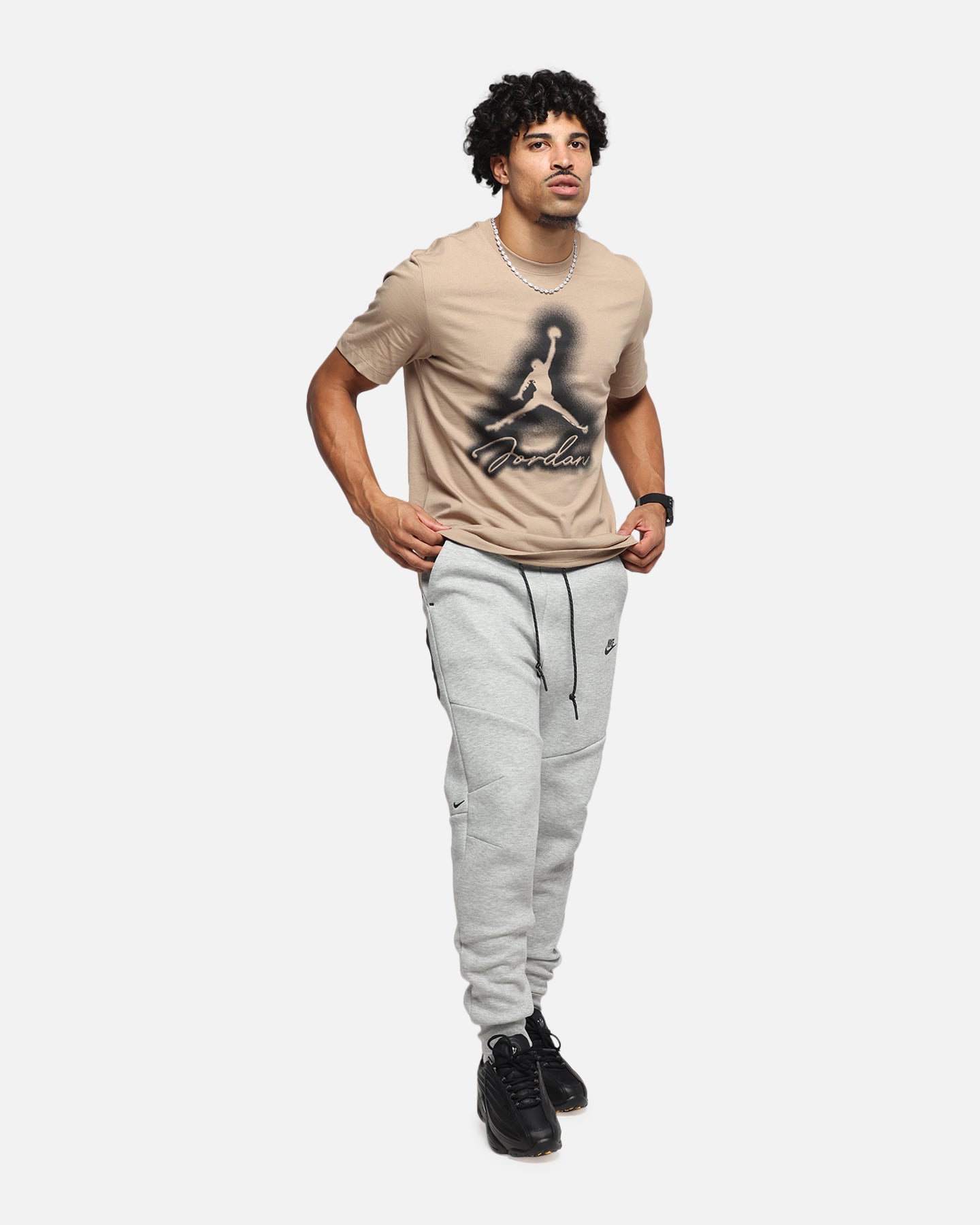 Jordan Jumpman Flight MVP T-Shirt Desert Camo/Black