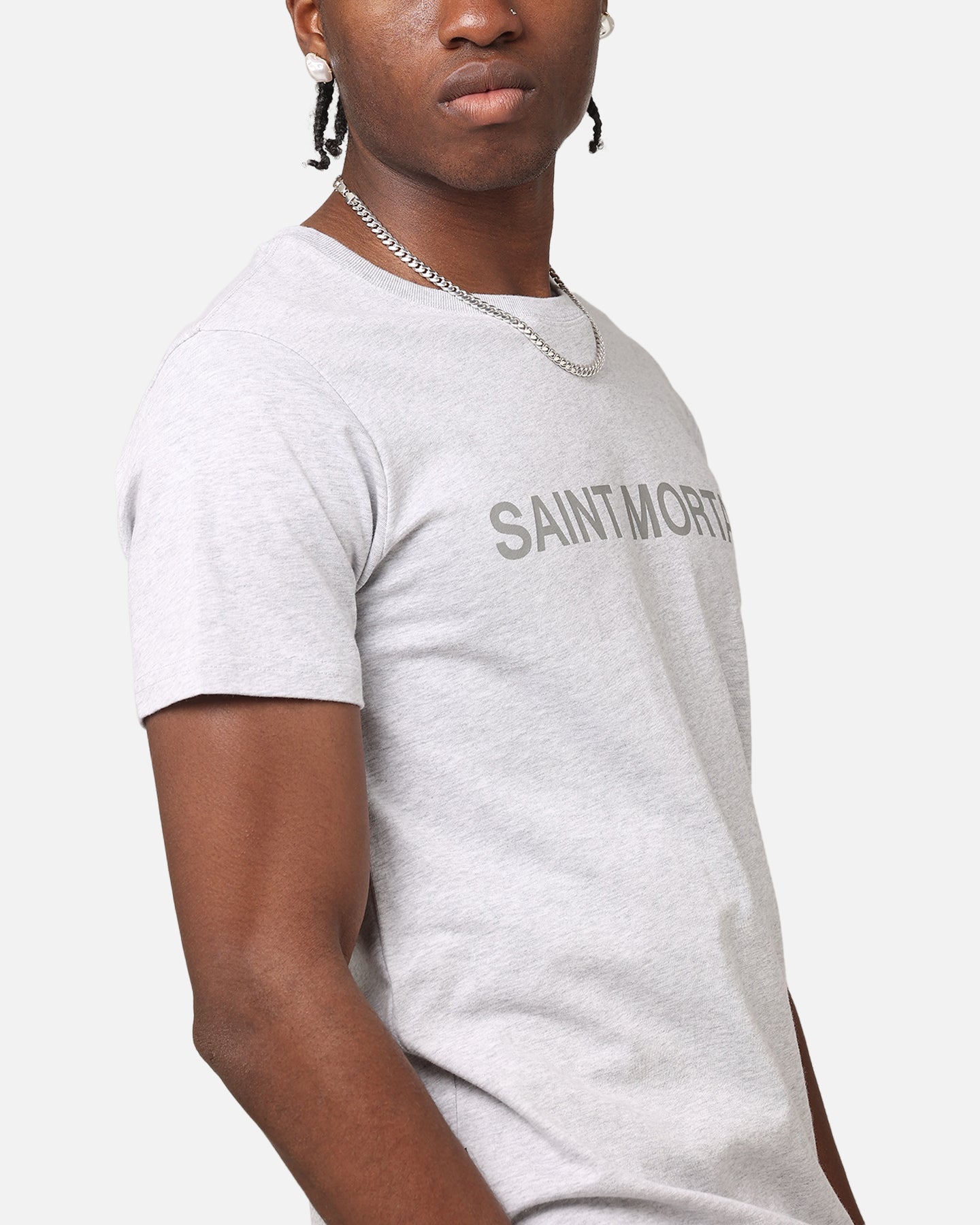 Saint Morta Official El Duplo T-Shirt Grey Marle
