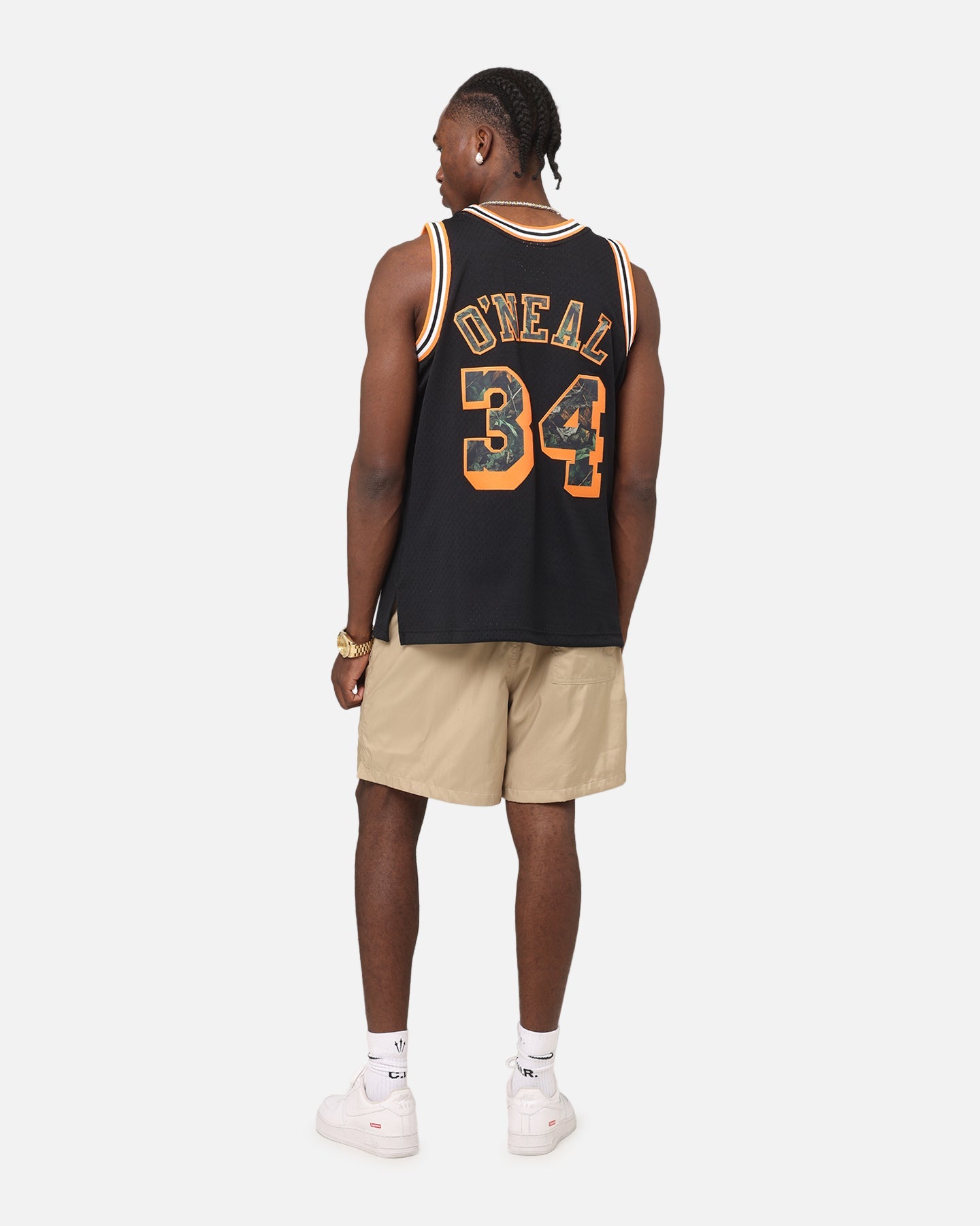 Mitchell & Ness Los Angeles Lakers Shaquille O'Neal 'Wilderness' 97 Swing Jersey Black
