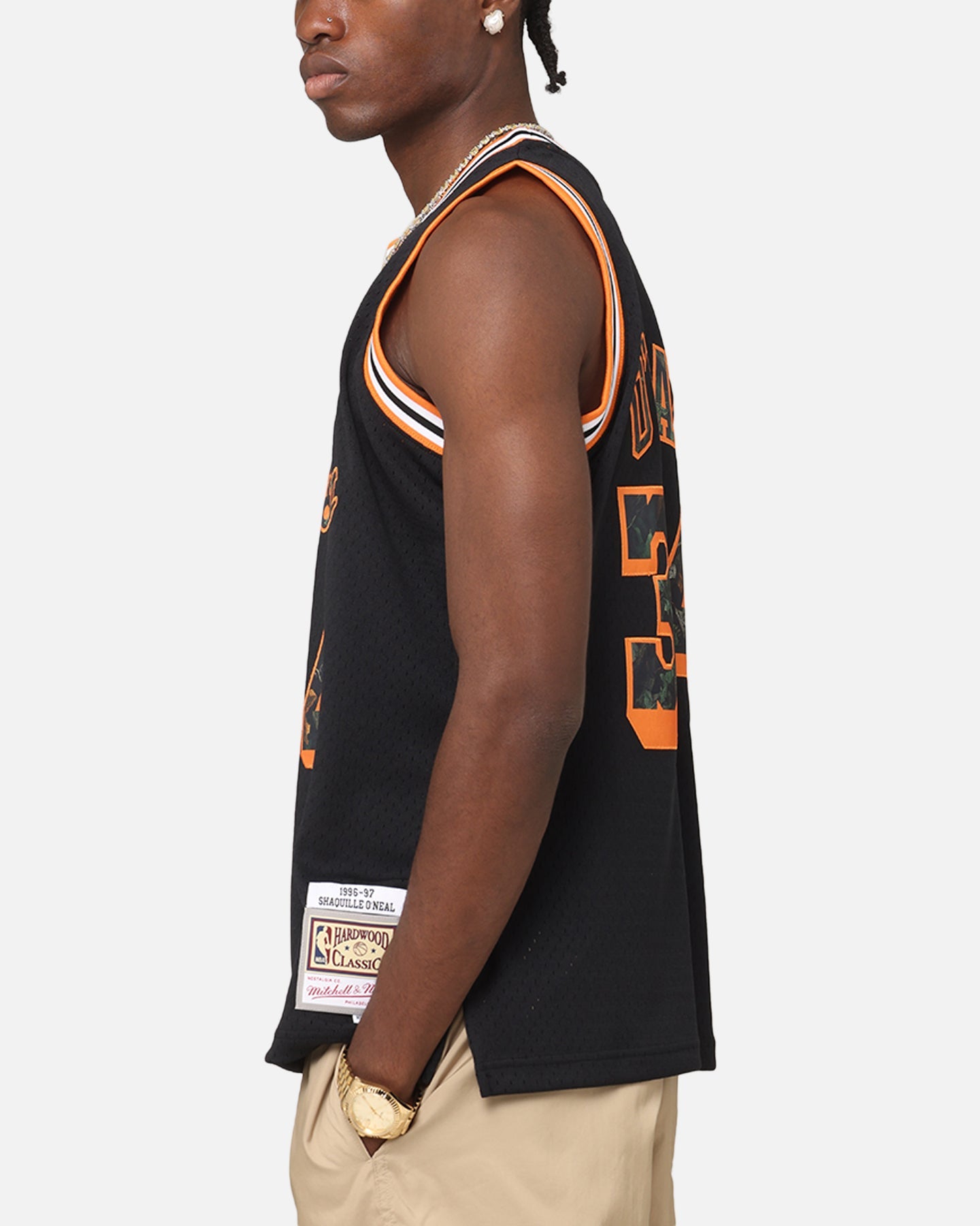 Mitchell & Ness Los Angeles Lakers Shaquille O'Neal 'Wilderness' 97 Swing Jersey Black