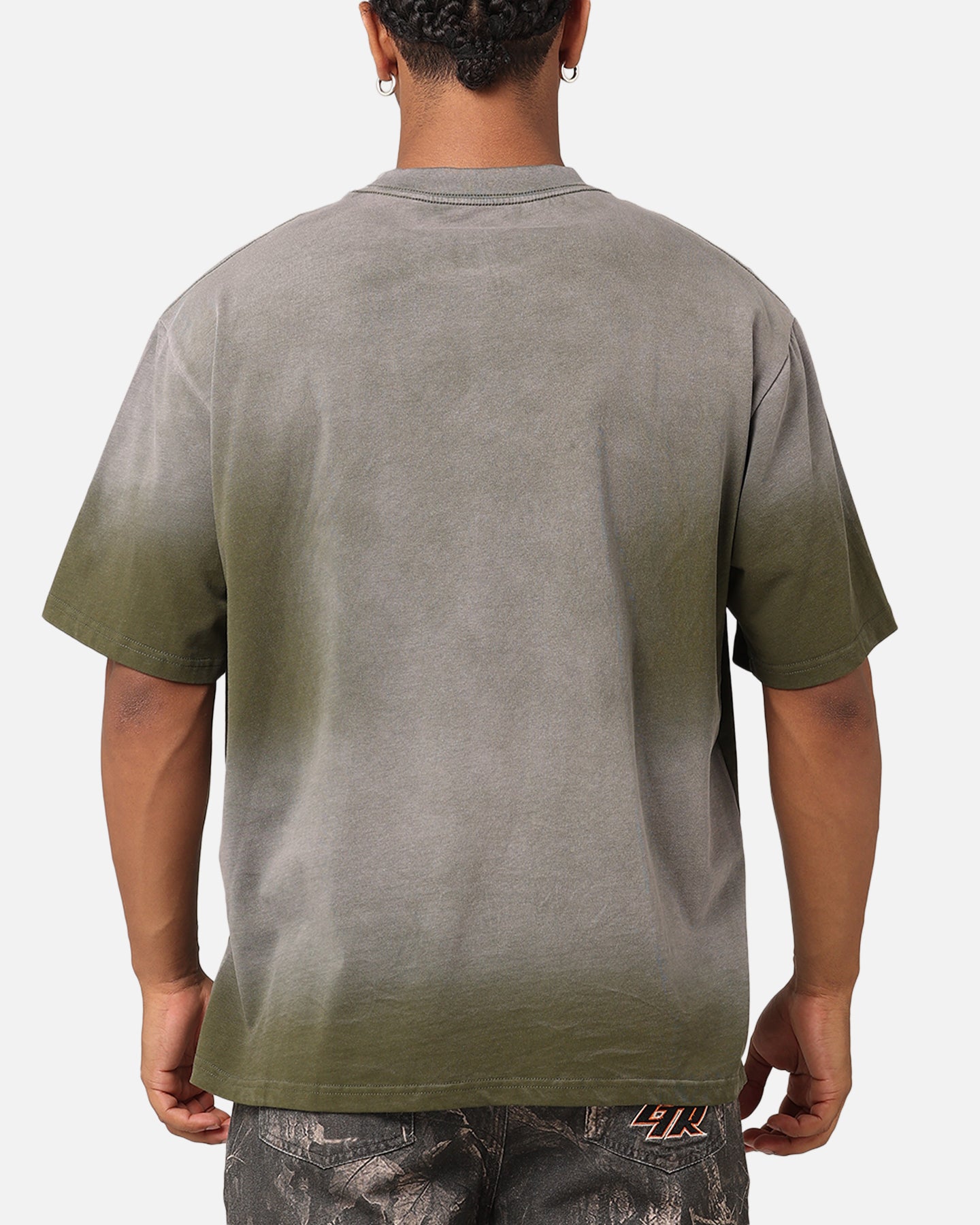 Tupac Never Change Sunfade T-Shirt Vintage Olive