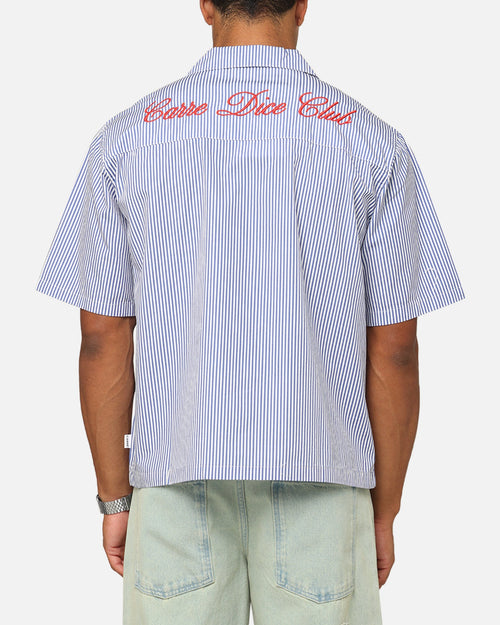 Carre Dice Club Button Up Shirt Pinstripe