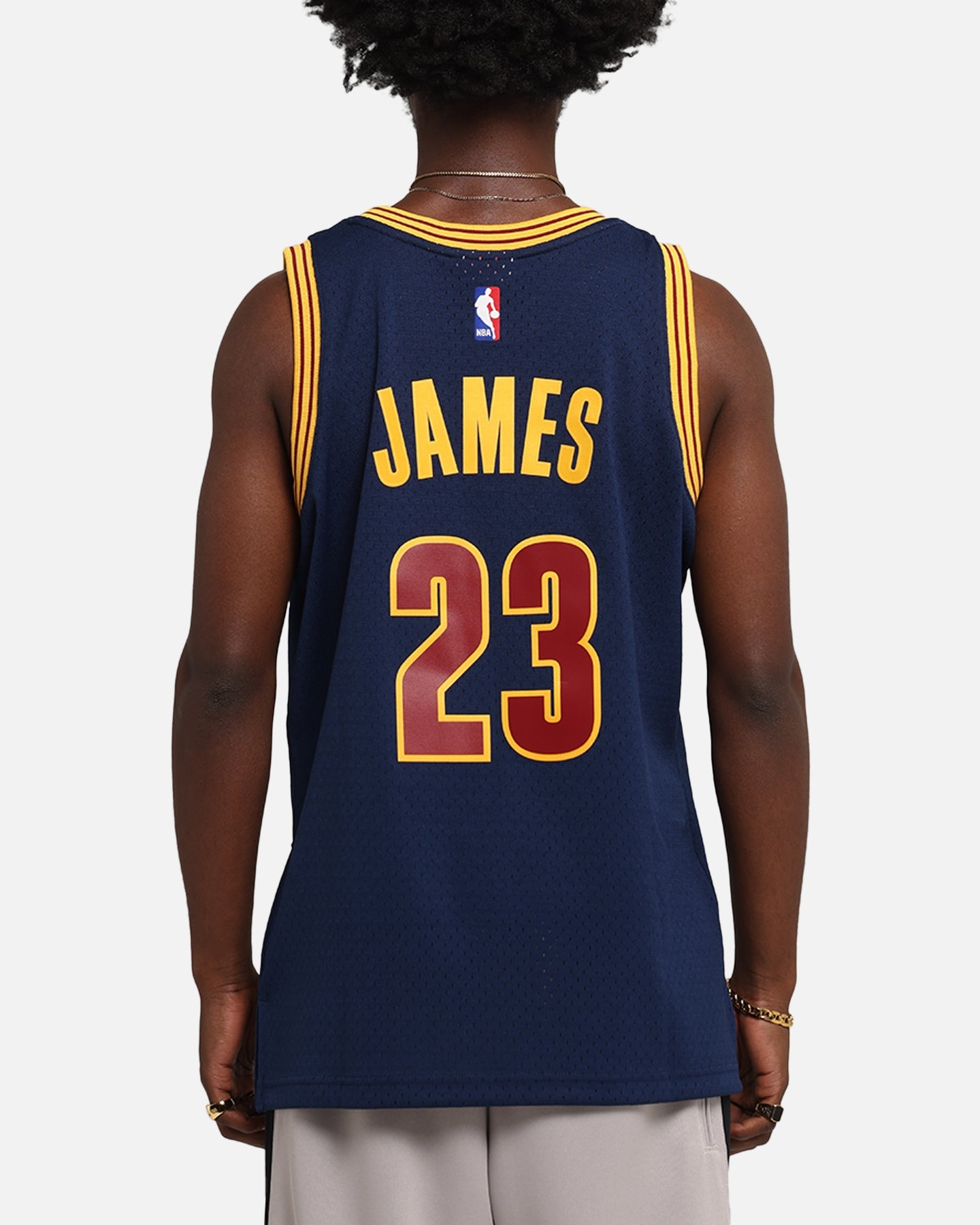 Mitchell & Ness Cleveland Cavaliers Lebron James Swing Jersey Blue