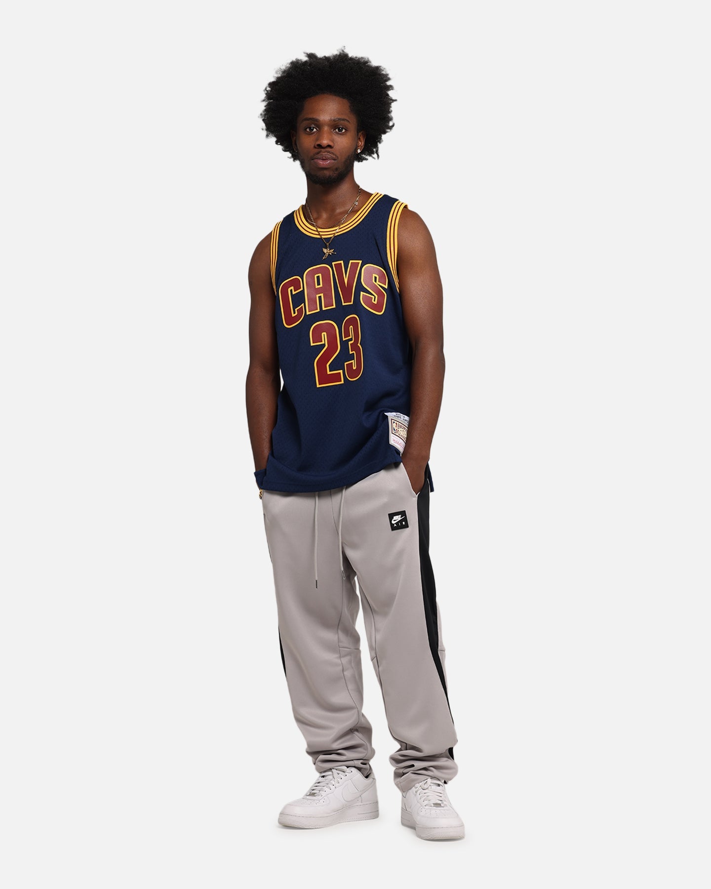 Mitchell & Ness Cleveland Cavaliers Lebron James Swing Jersey Blue