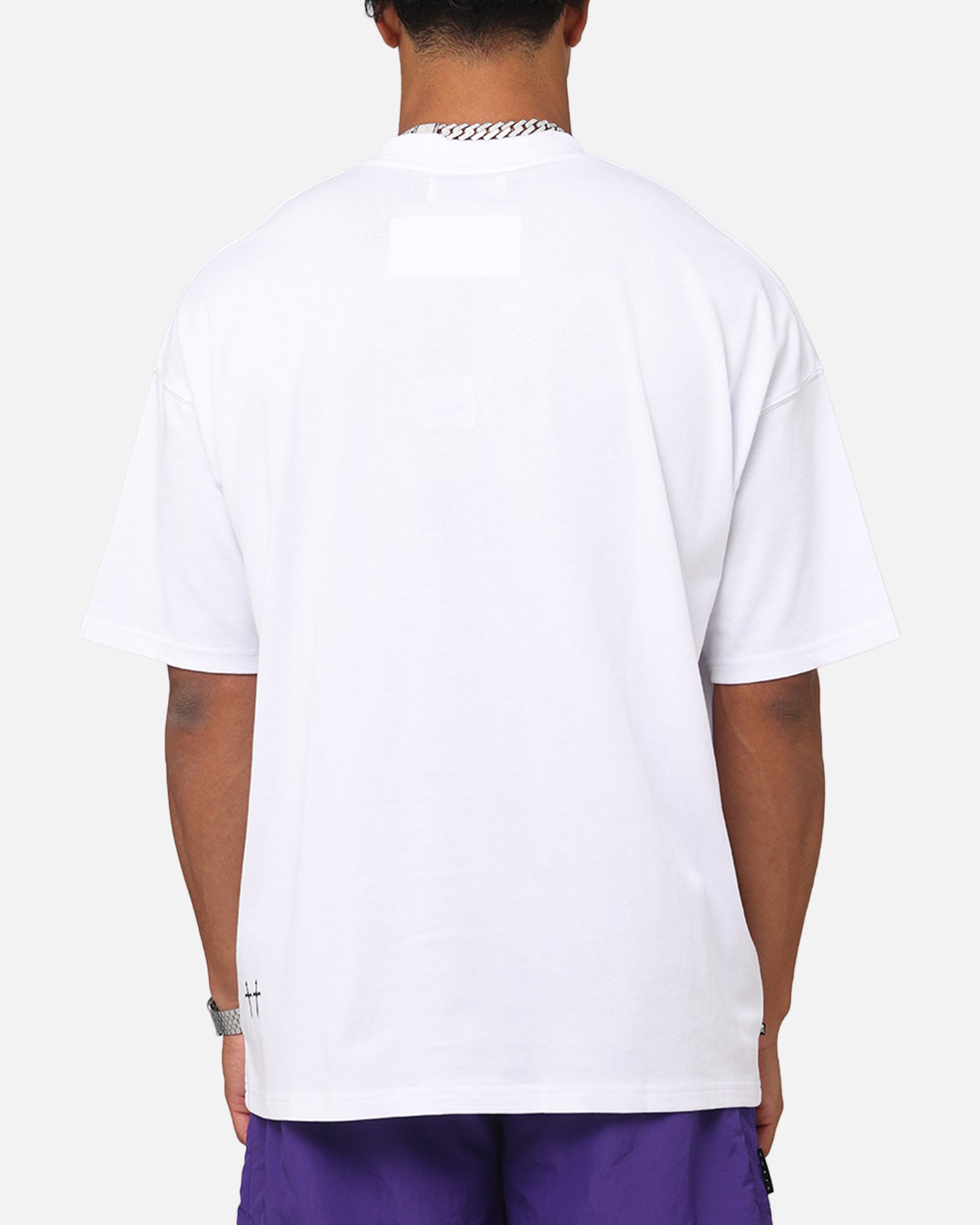 Saint Morta Saint Athletica Boxy T-Shirt White/Black