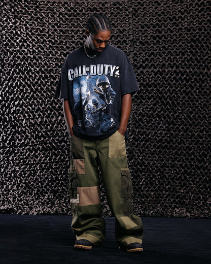 Goat Crew X Call Of Duty Call Of Duty 2 Heavy T-Shirt Vintage Black