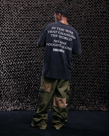 Goat Crew X Call Of Duty Call Of Duty 2 Heavy T-Shirt Vintage Black