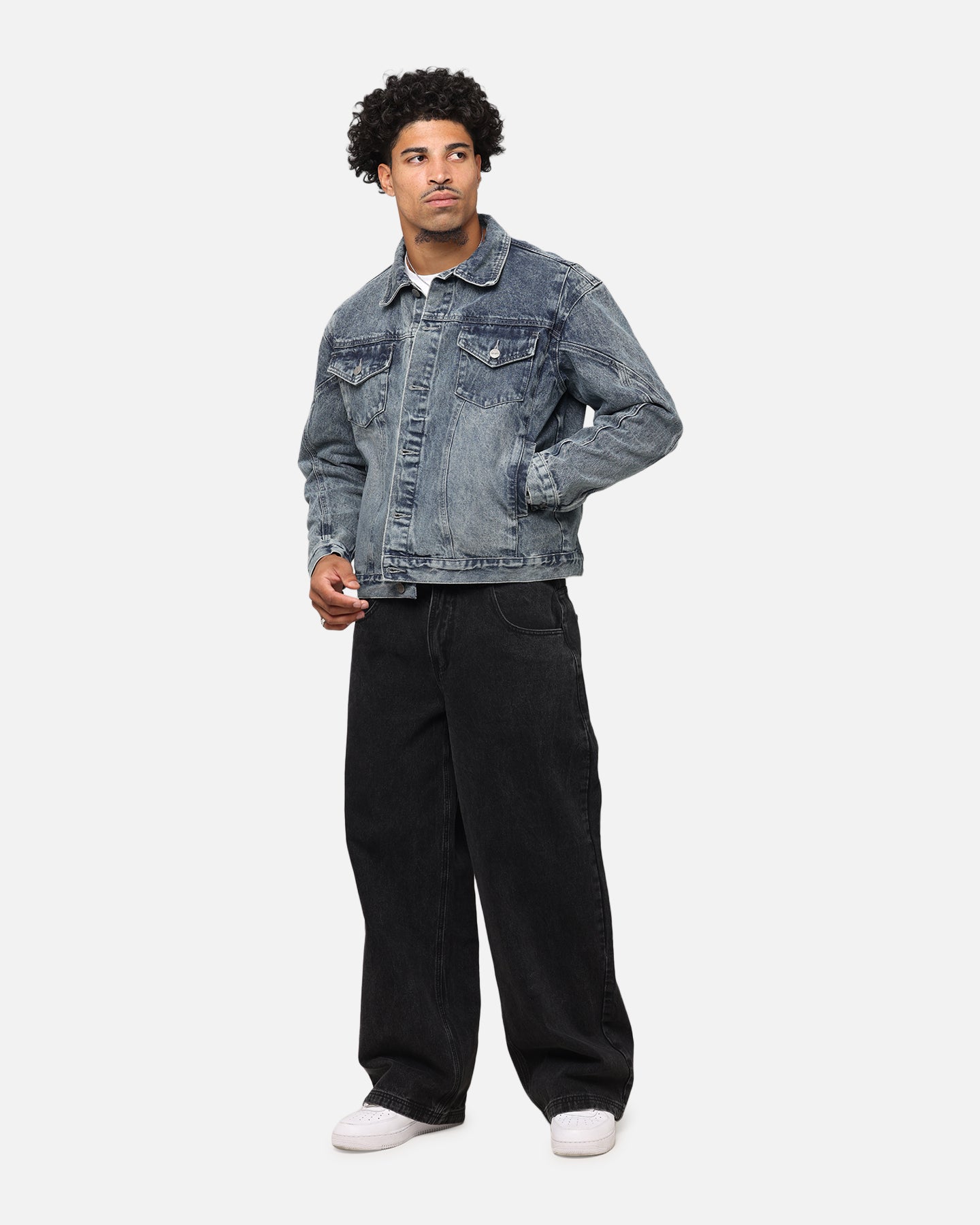 Saint Morta Armoury Denim Jacket Dirty Denim
