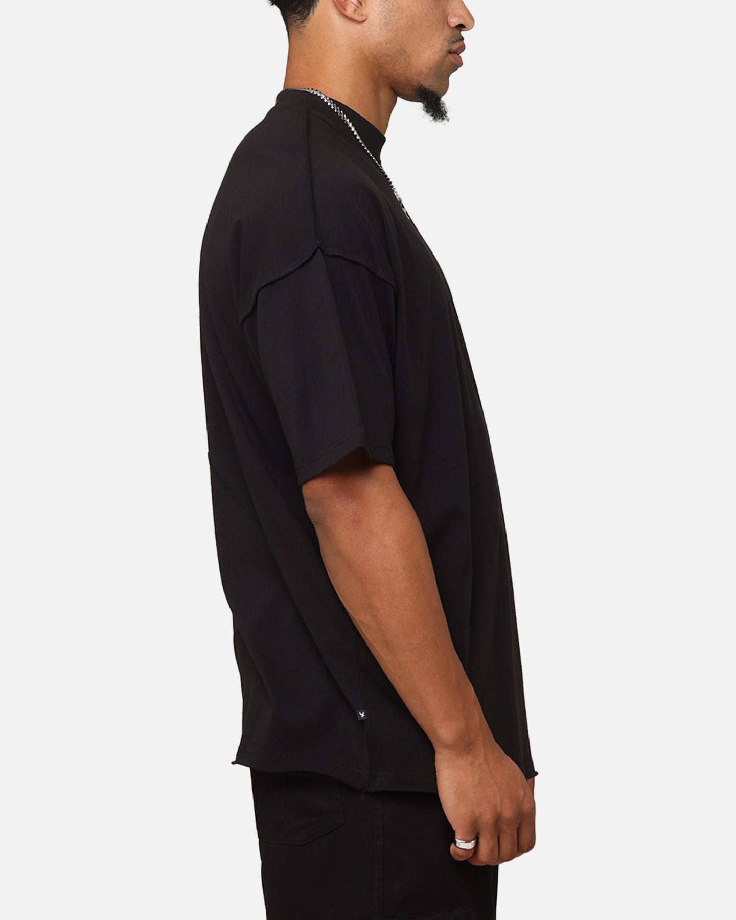 The Anti Order XY Aesthetic Non Seam T-Shirt Black/Black