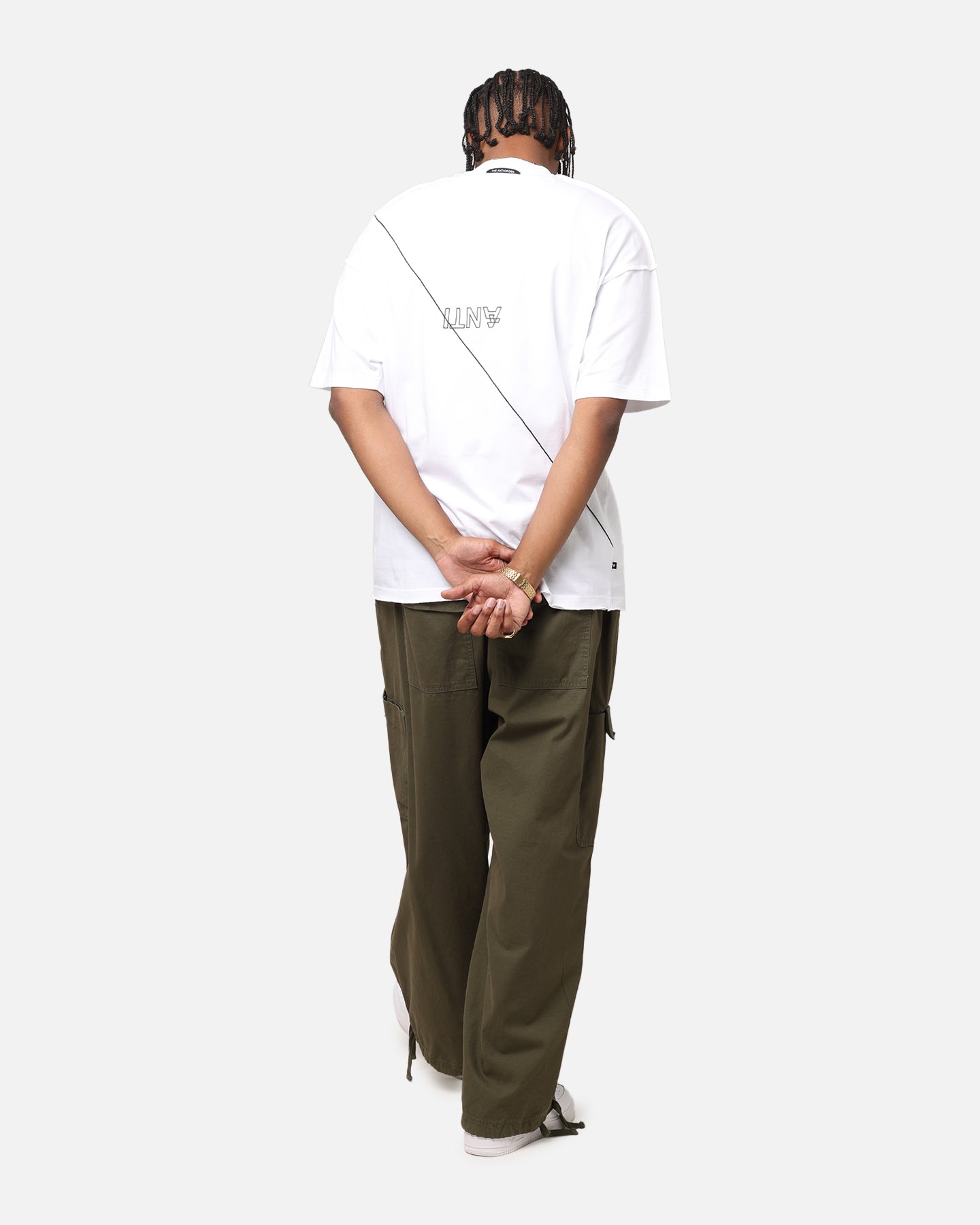 The Anti Order XY Aesthetic Non Seam T-Shirt White/Black