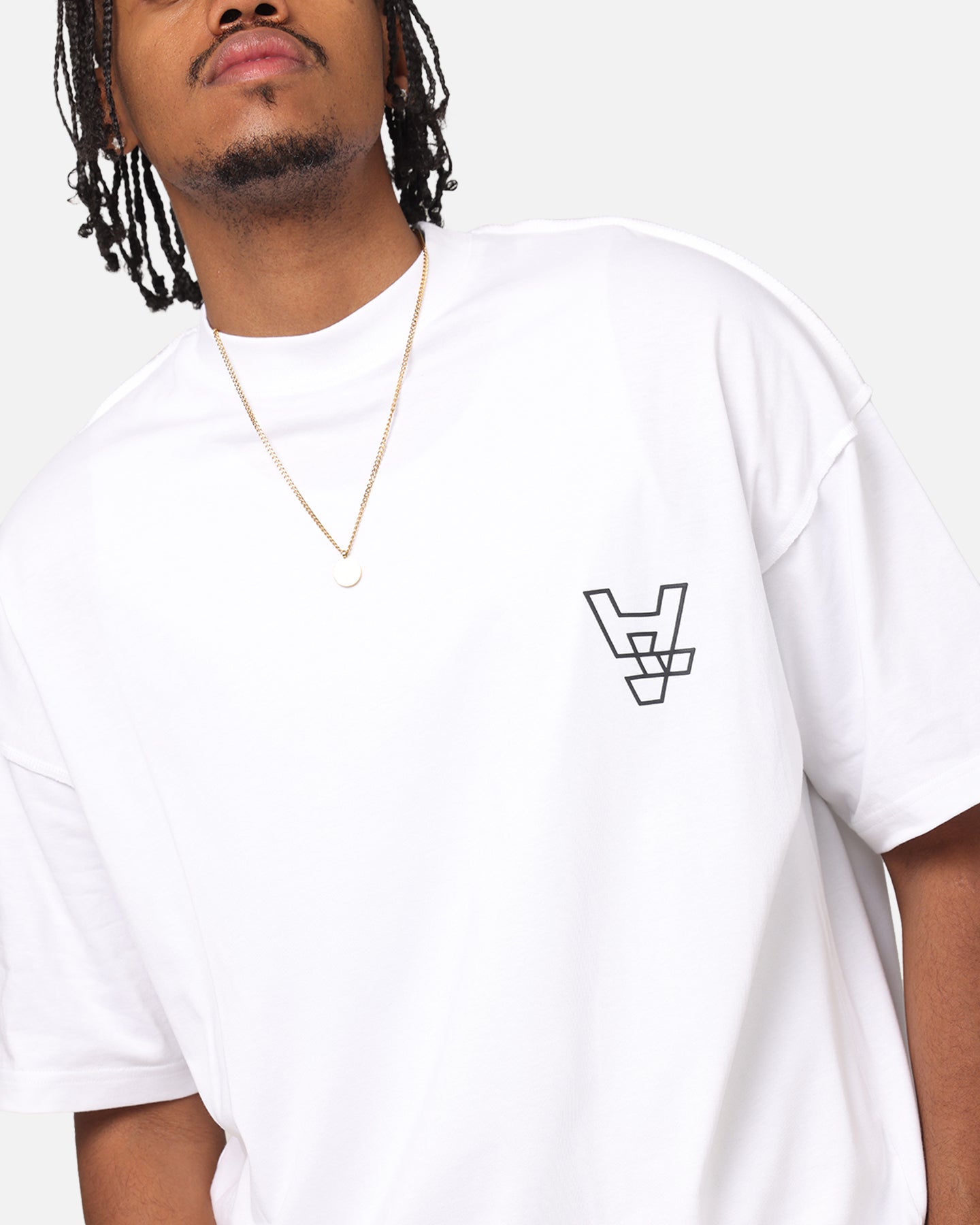 The Anti Order XY Aesthetic Non Seam T-Shirt White/Black