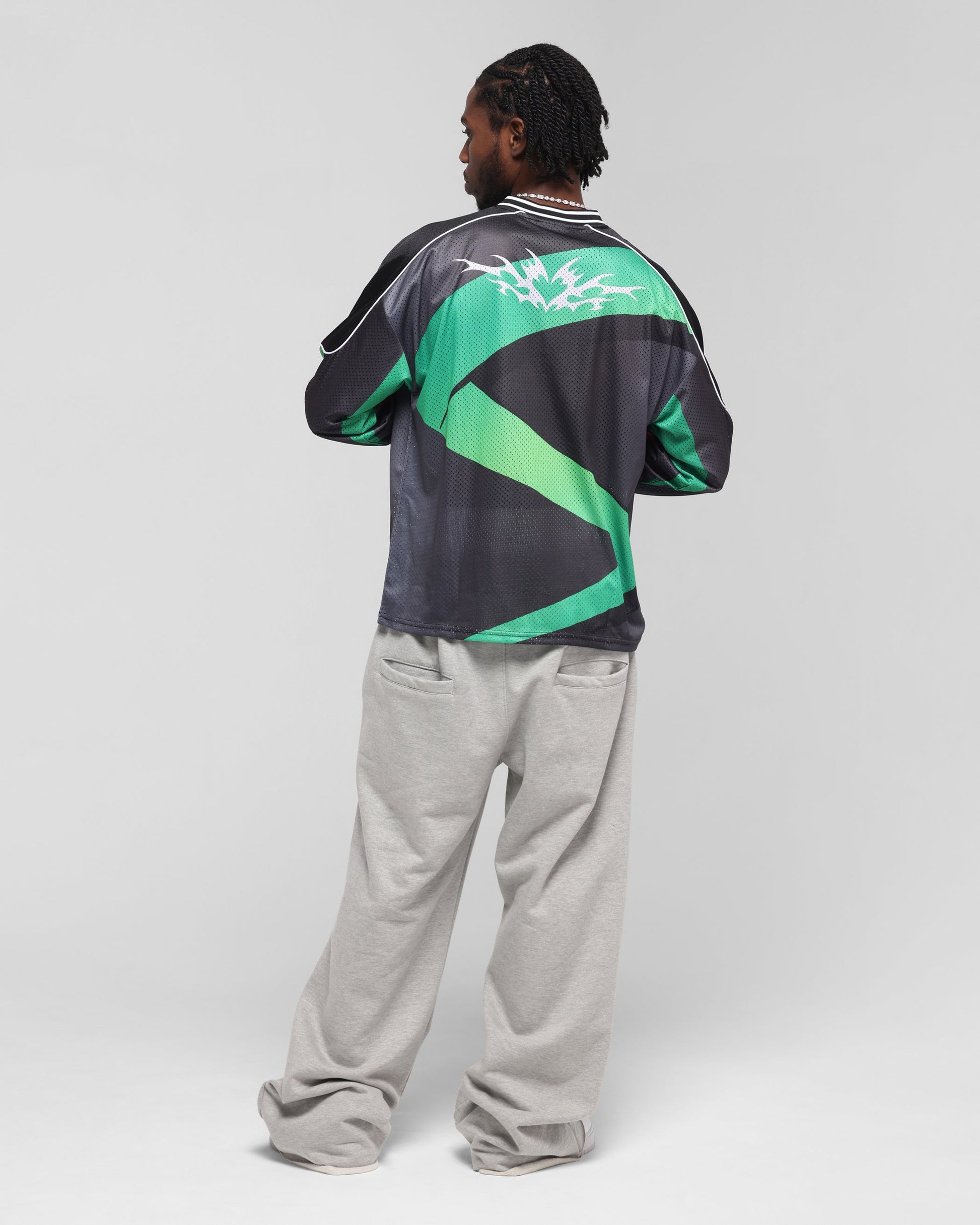 Loiter Cyber Hockey Jersey Black/Multi