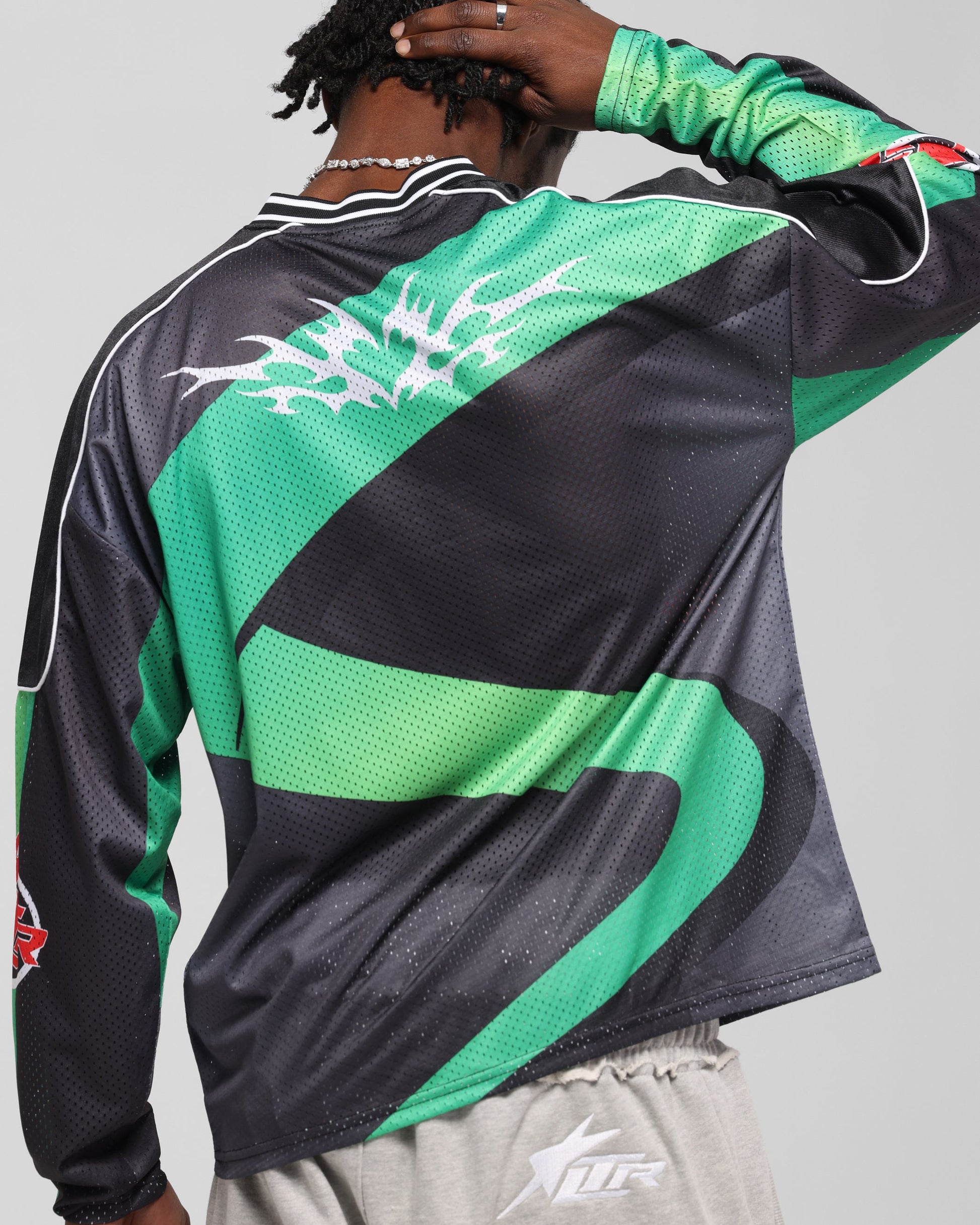 Loiter Cyber Hockey Jersey Black/Multi