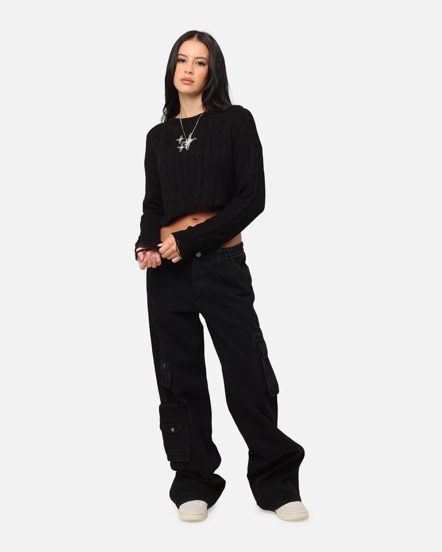 XXIII Women's Nightingale Knit Jumper Black