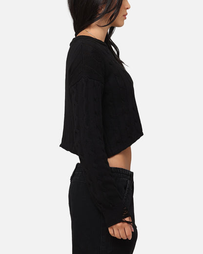 XXIII Women's Nightingale Knit Jumper Black
