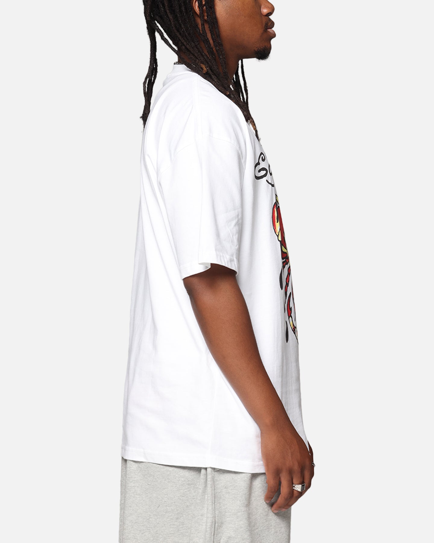 Ed Hardy Scorpion T-Shirt White