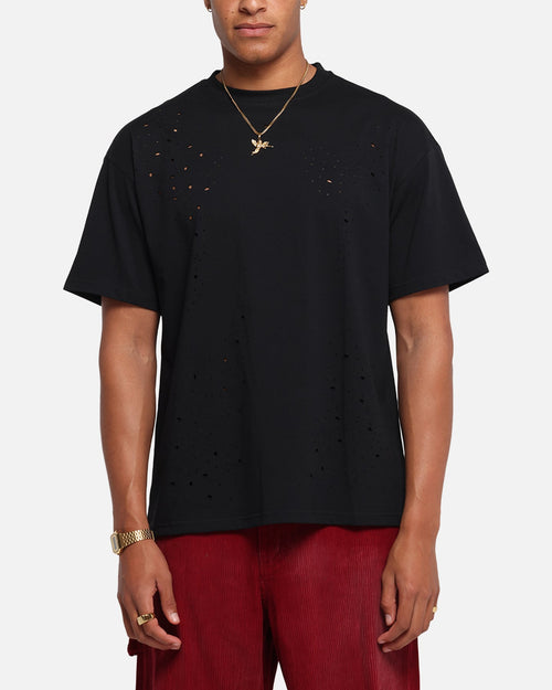 XXIII Distressed T-Shirt Black