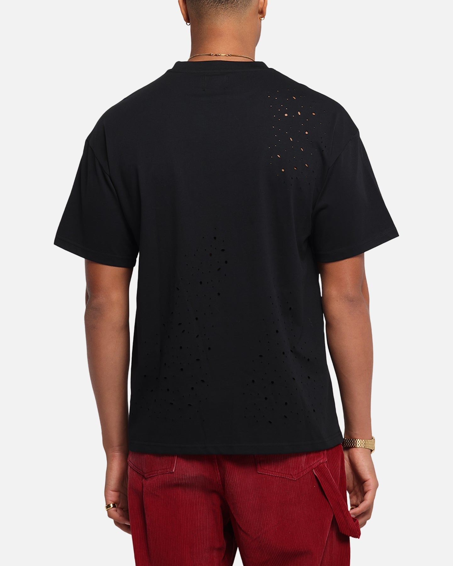 XXIII Distressed T-Shirt Black