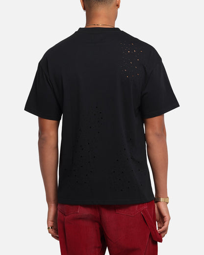 XXIII Distressed T-Shirt Black