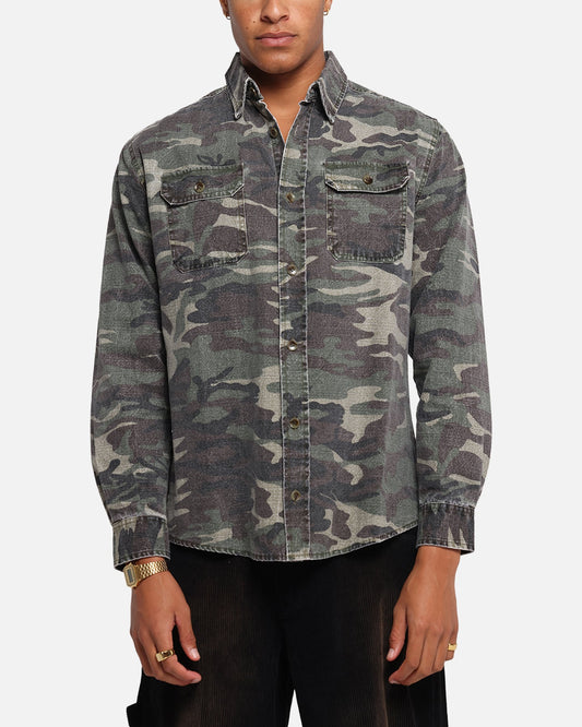 XXIII Slub Overshirt Camo