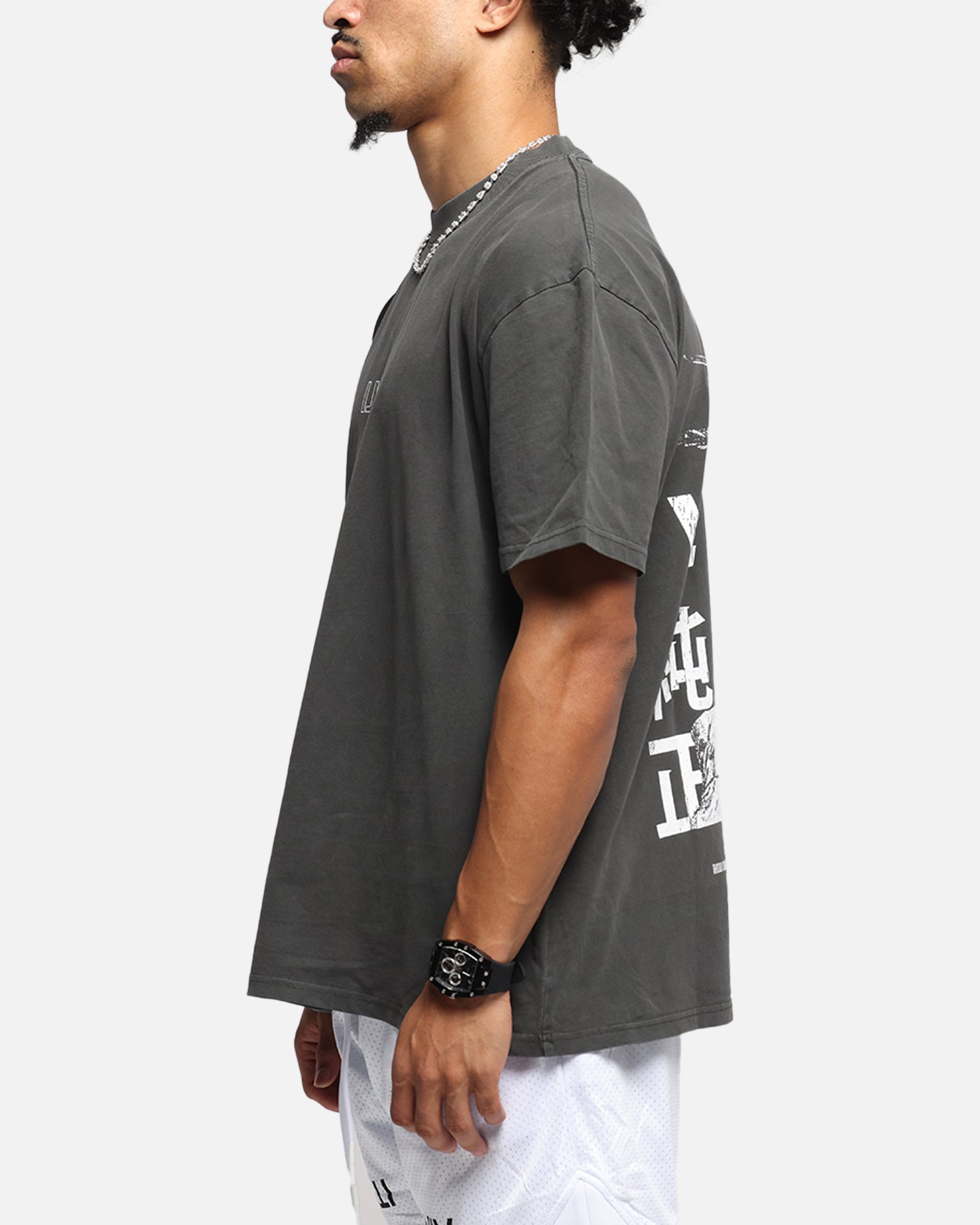 The Anti Order Truth In Chaos Boxy T-Shirt Black Wash